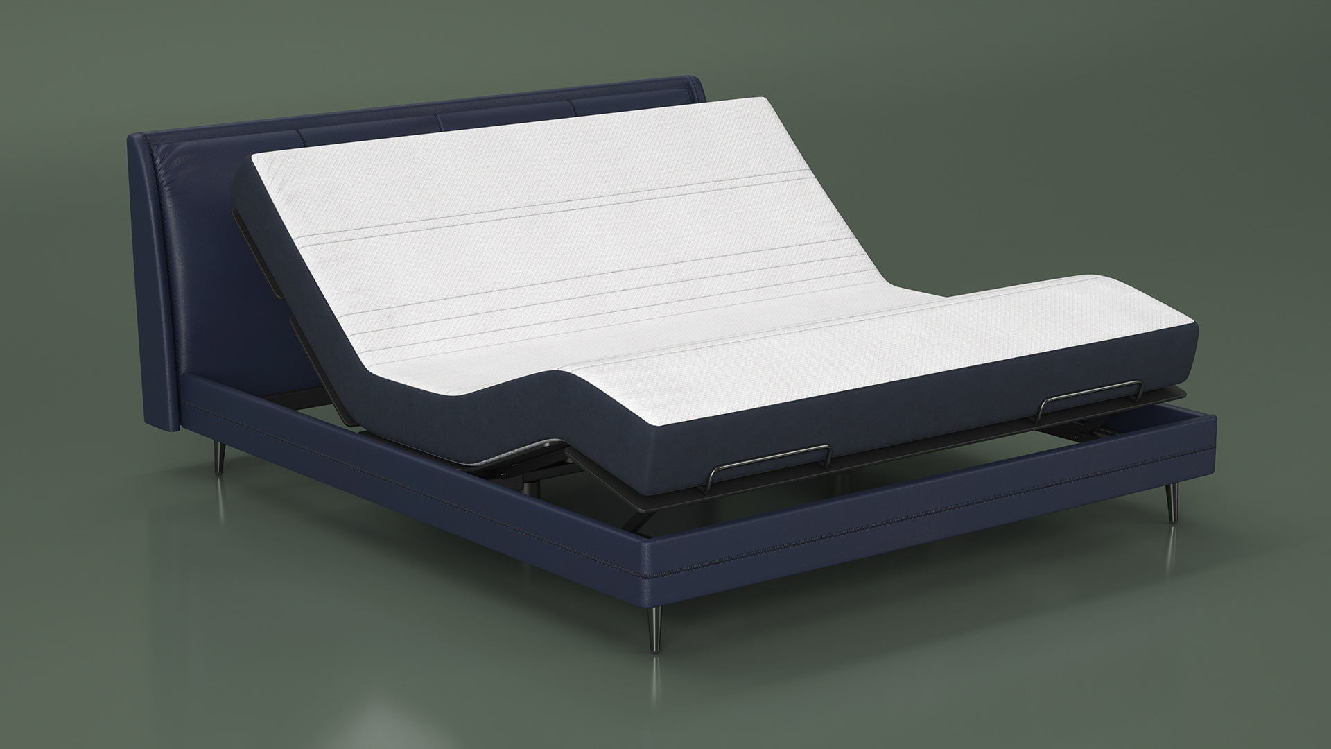 3D Smart Bed Pro Xiaomi Blue Curved Mattress
