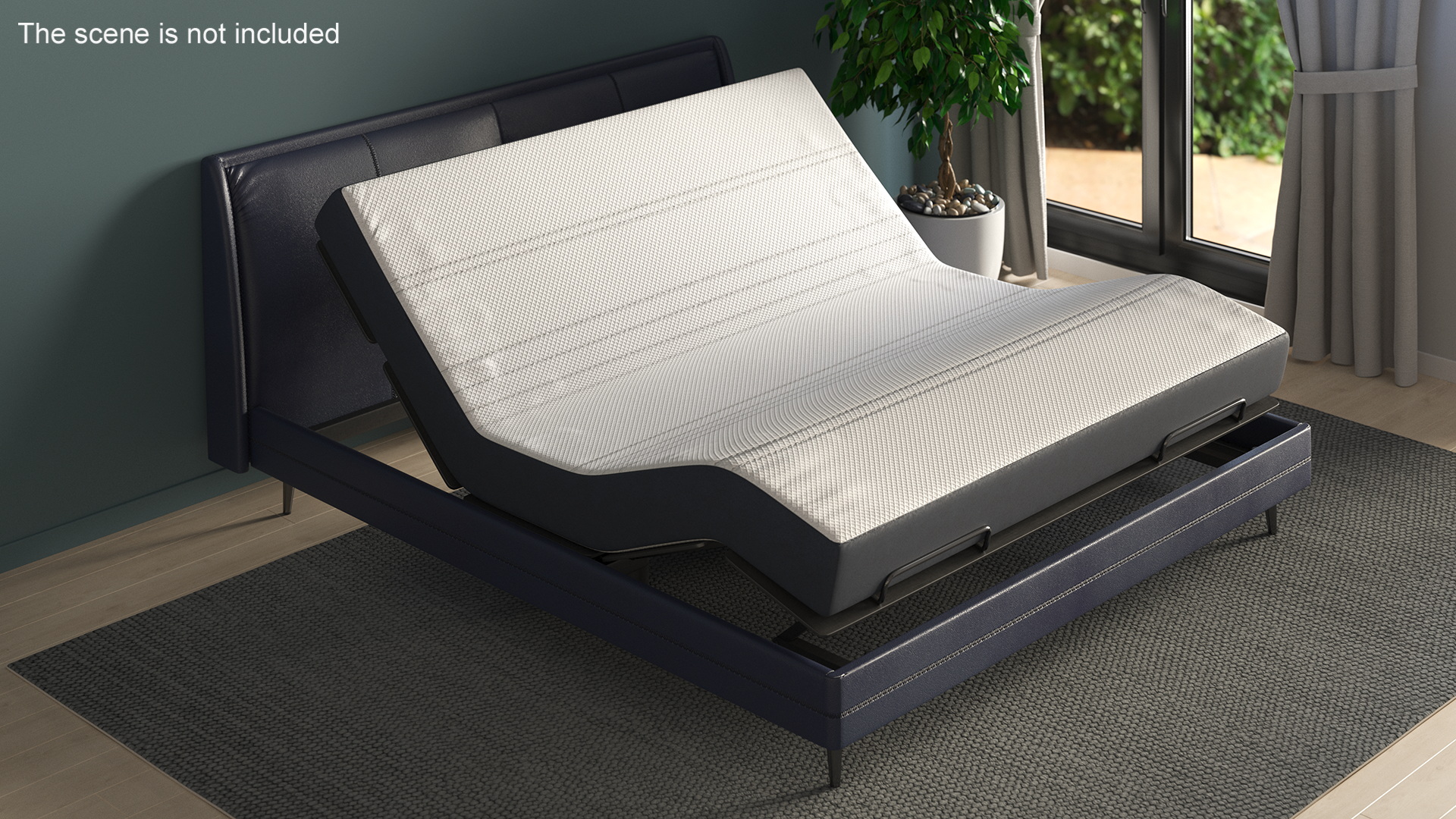 3D Smart Bed Pro Xiaomi Blue Curved Mattress