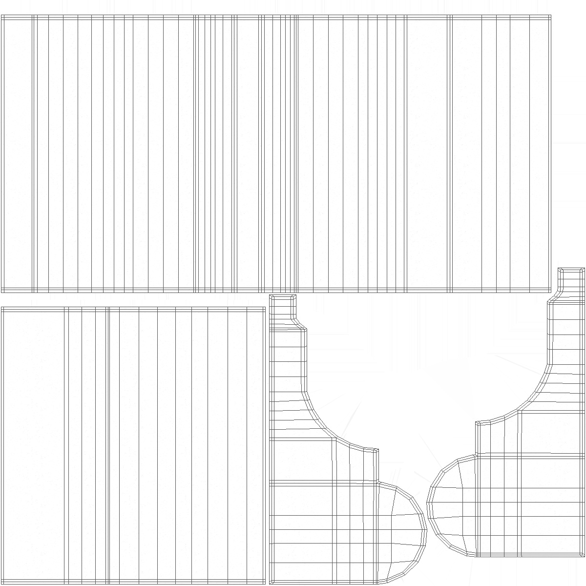 3D Architectural Molding Gypsum Type 22