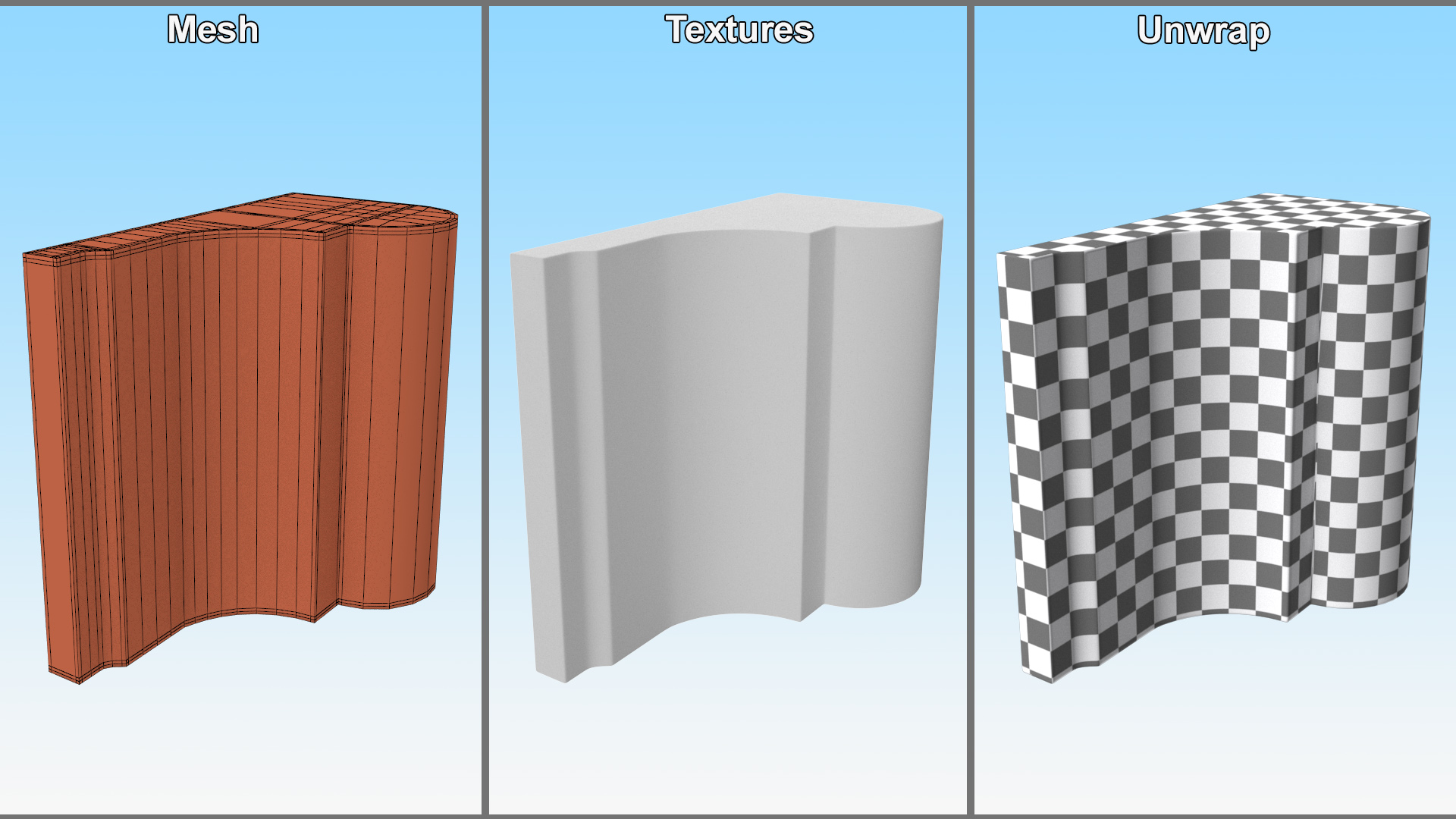 3D Architectural Molding Gypsum Type 22