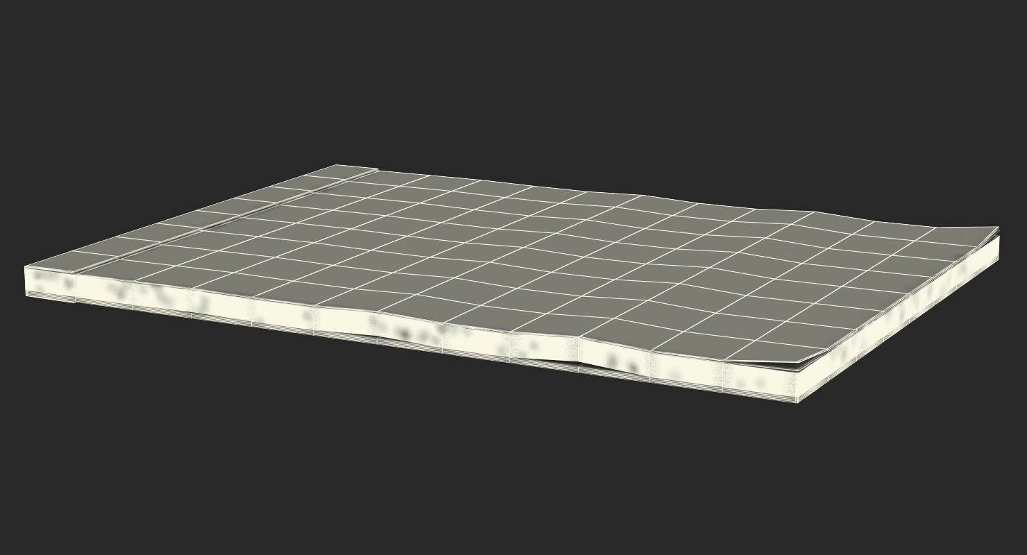 3D Legal Pad Writing Pad