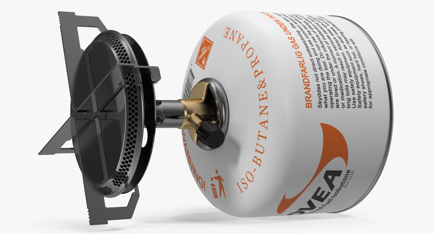 Single Burner Camping Gas Stove Kovea 3D