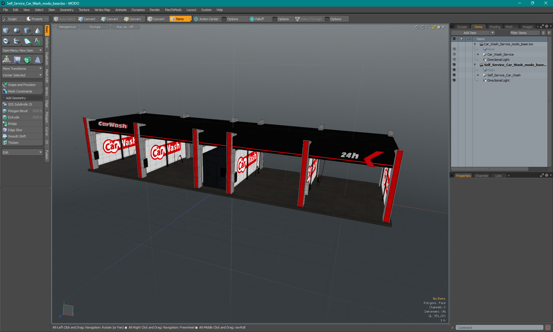 3D Self Service Car Wash