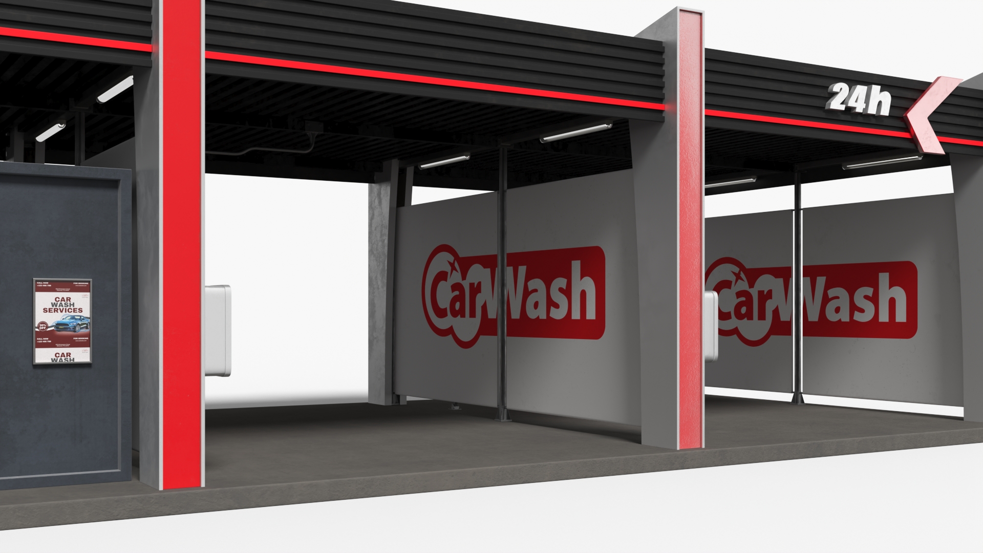 3D Self Service Car Wash