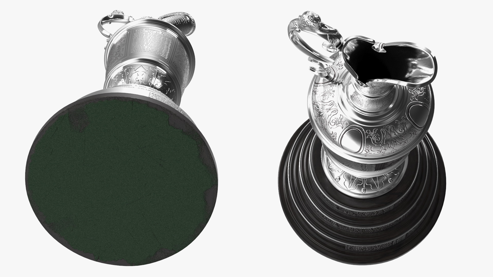 3D Claret Jug British Open model
