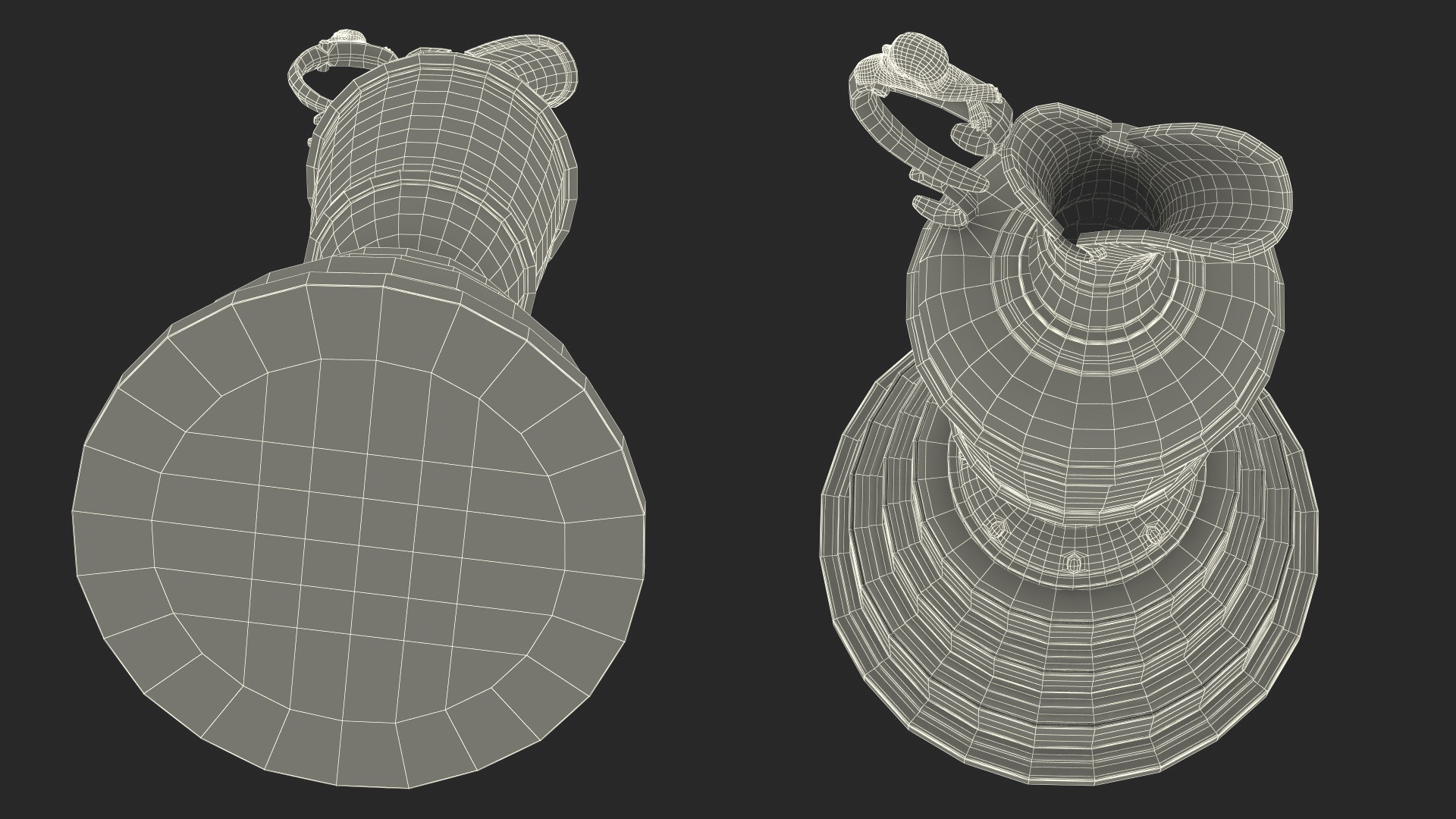3D Claret Jug British Open model