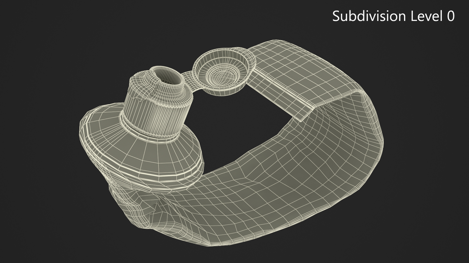 Finished Toothpaste Tube 3D model