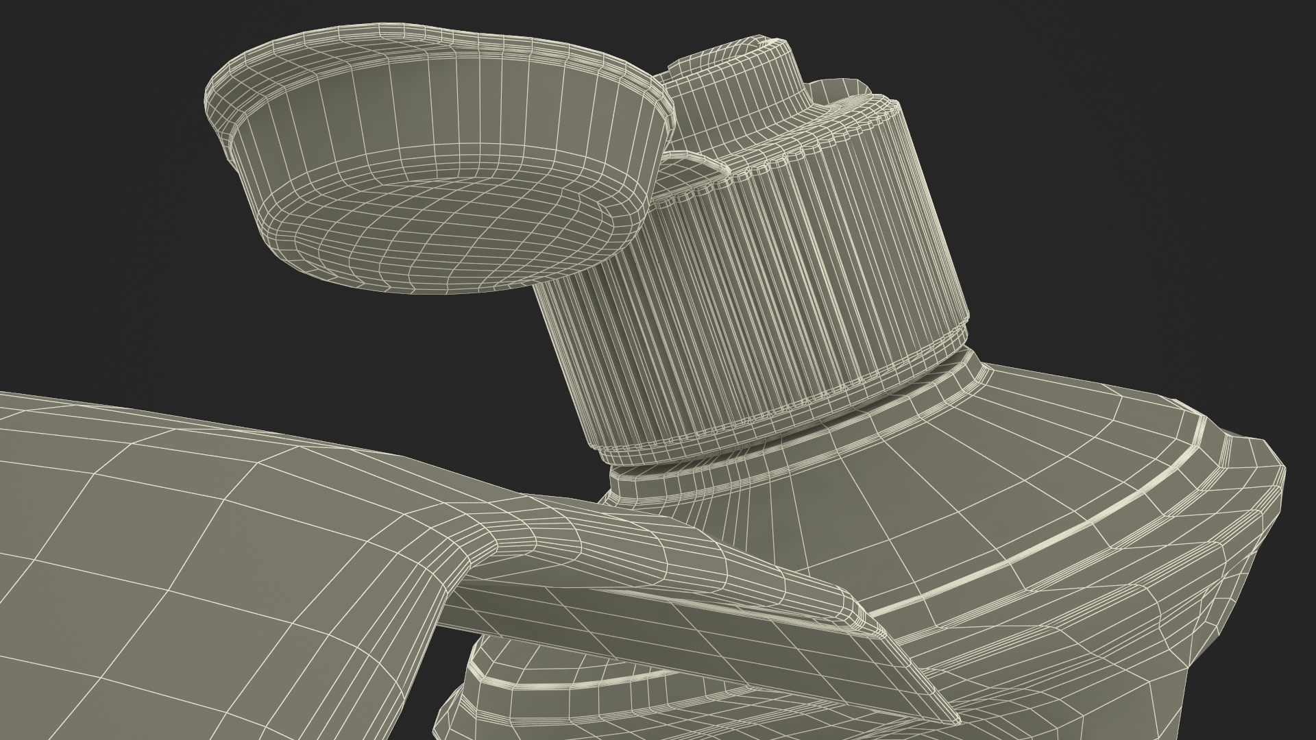 Finished Toothpaste Tube 3D model