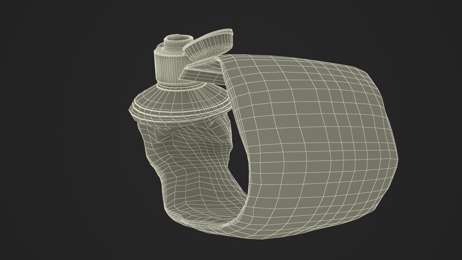Finished Toothpaste Tube 3D model