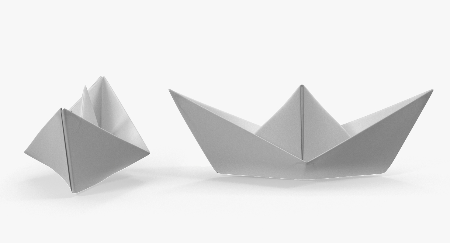 3D model Paper Boat