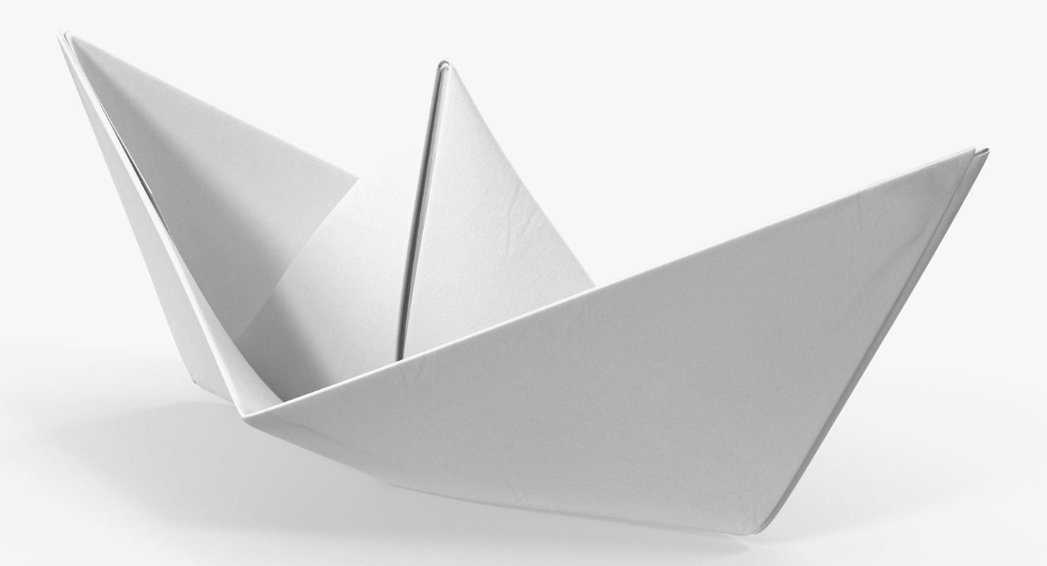 3D model Paper Boat