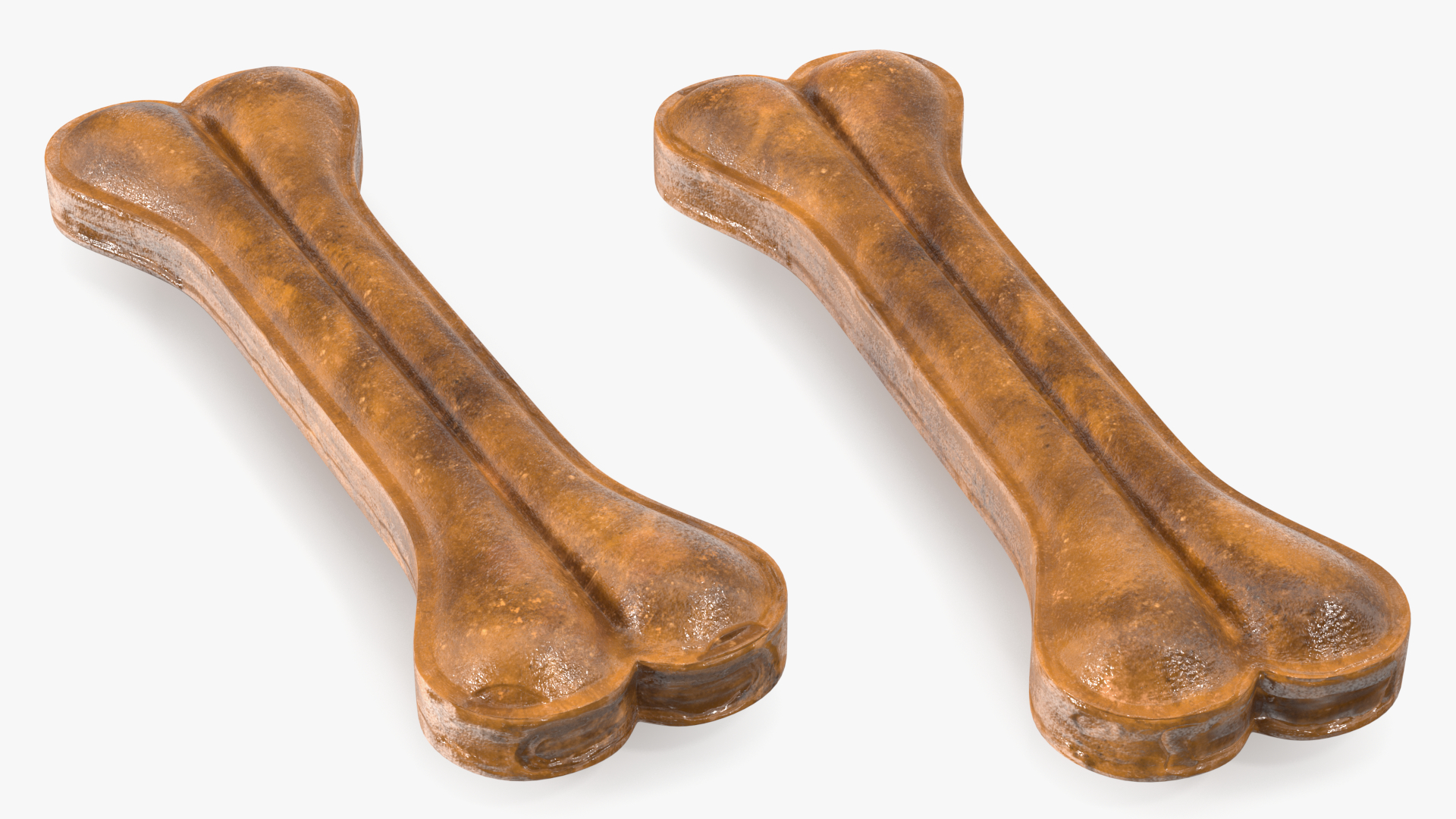 3D model Large Dog Bone Treat Dark