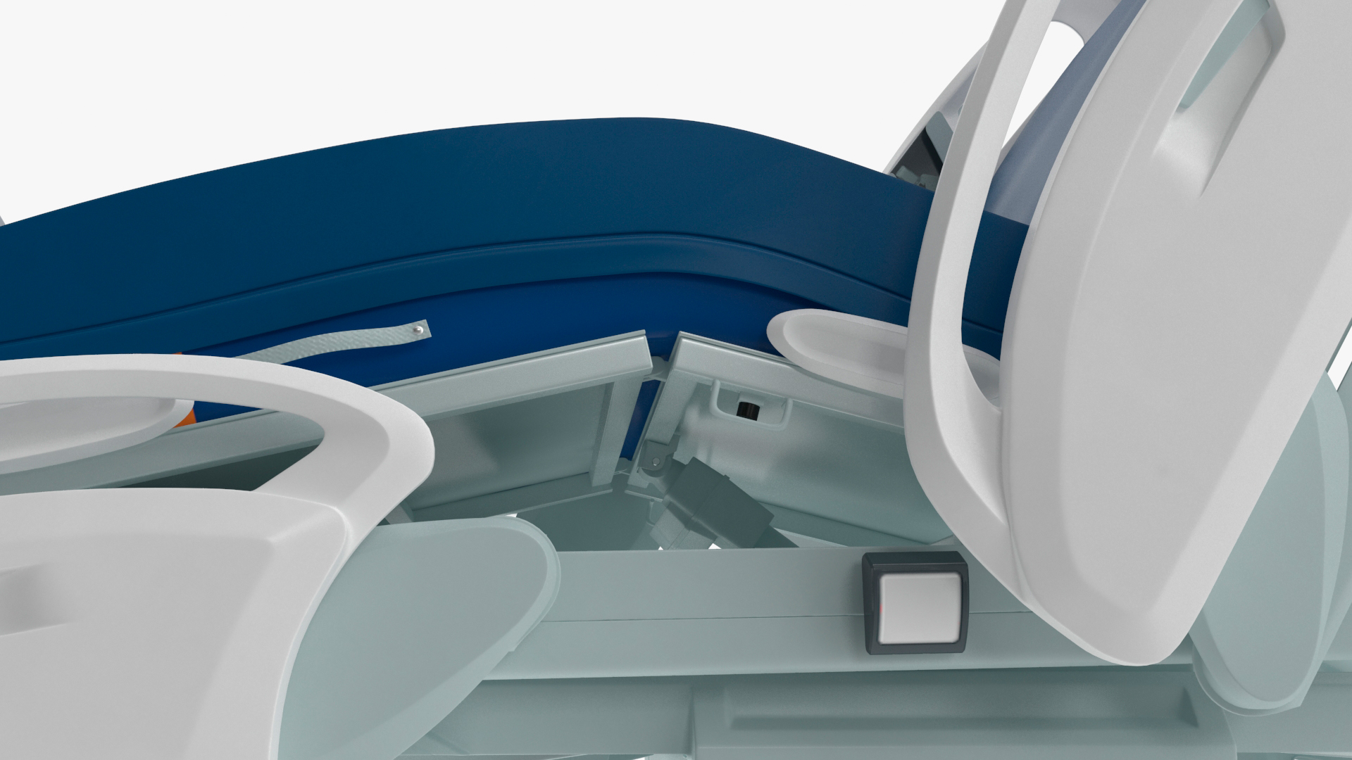 Smart Medical Bed Fowlers Position 3D model