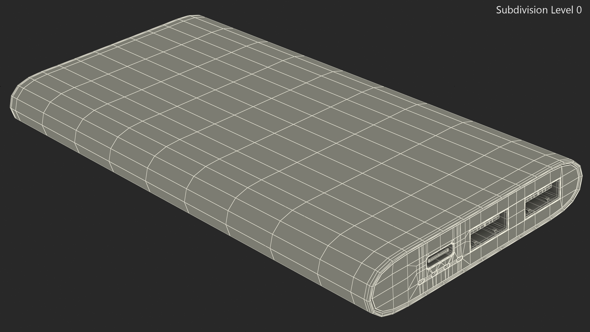 Samsung Battery Pack 10000mAh Pink 3D model