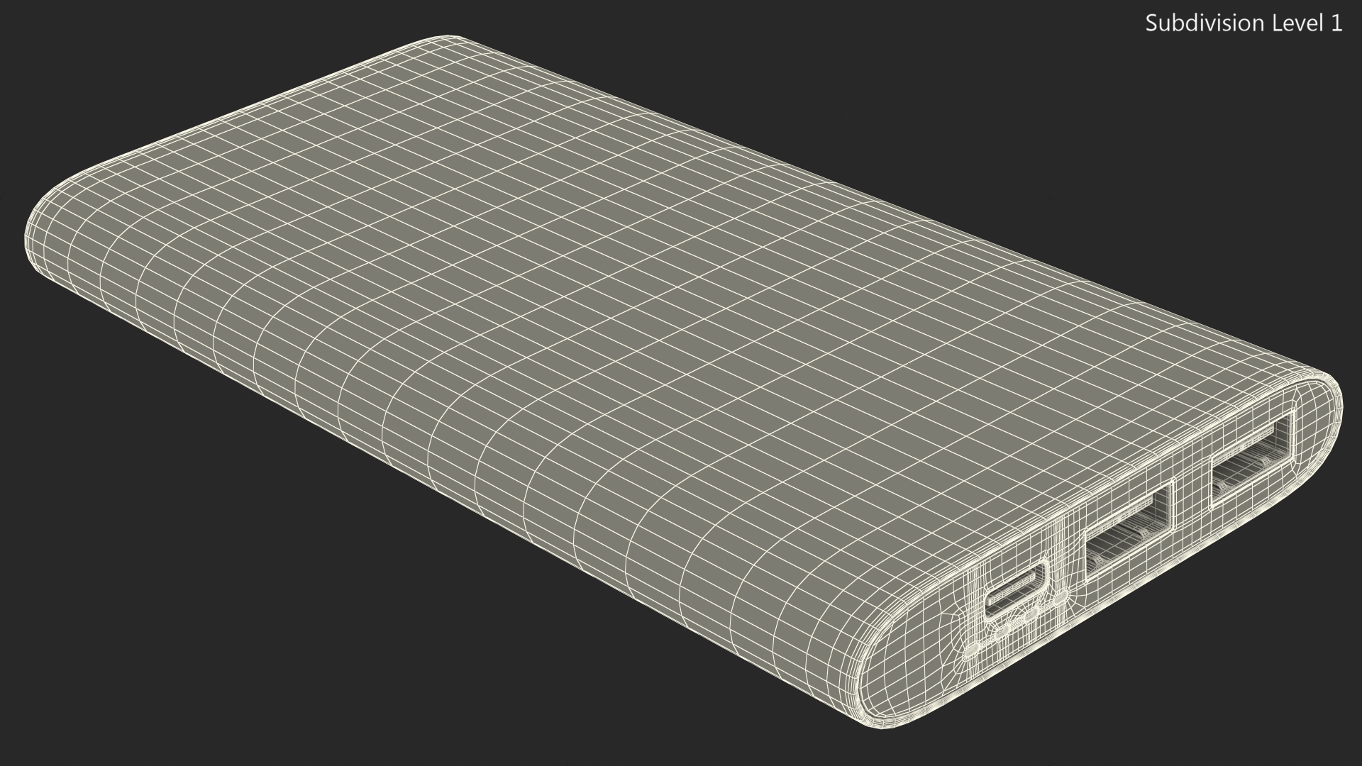 Samsung Battery Pack 10000mAh Pink 3D model