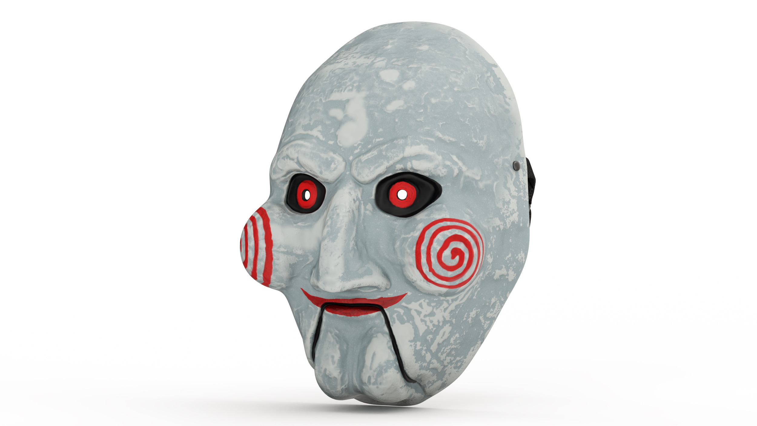 3D Idle Billy Puppet Vacuform Mask