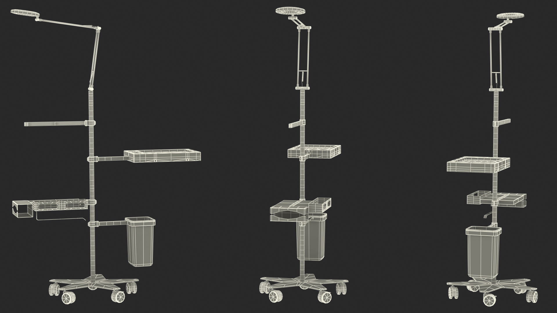 3D model Professional Multifunction Tattoo Workstation