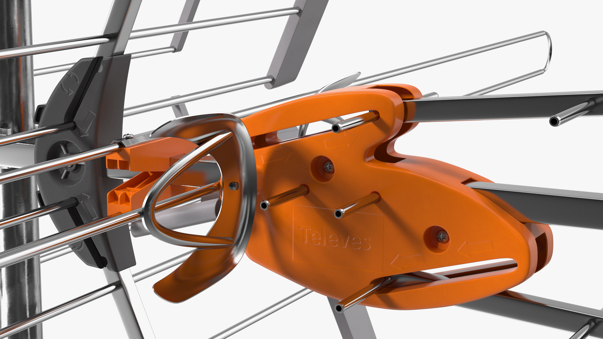 3D Televes DAT BOSS MIX Amplified Antenna model