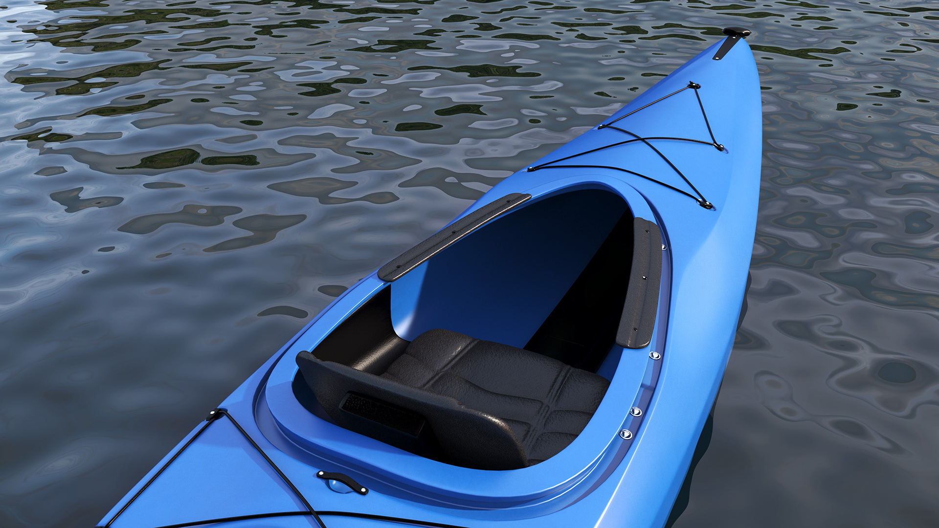 3D Recreational Kayak model