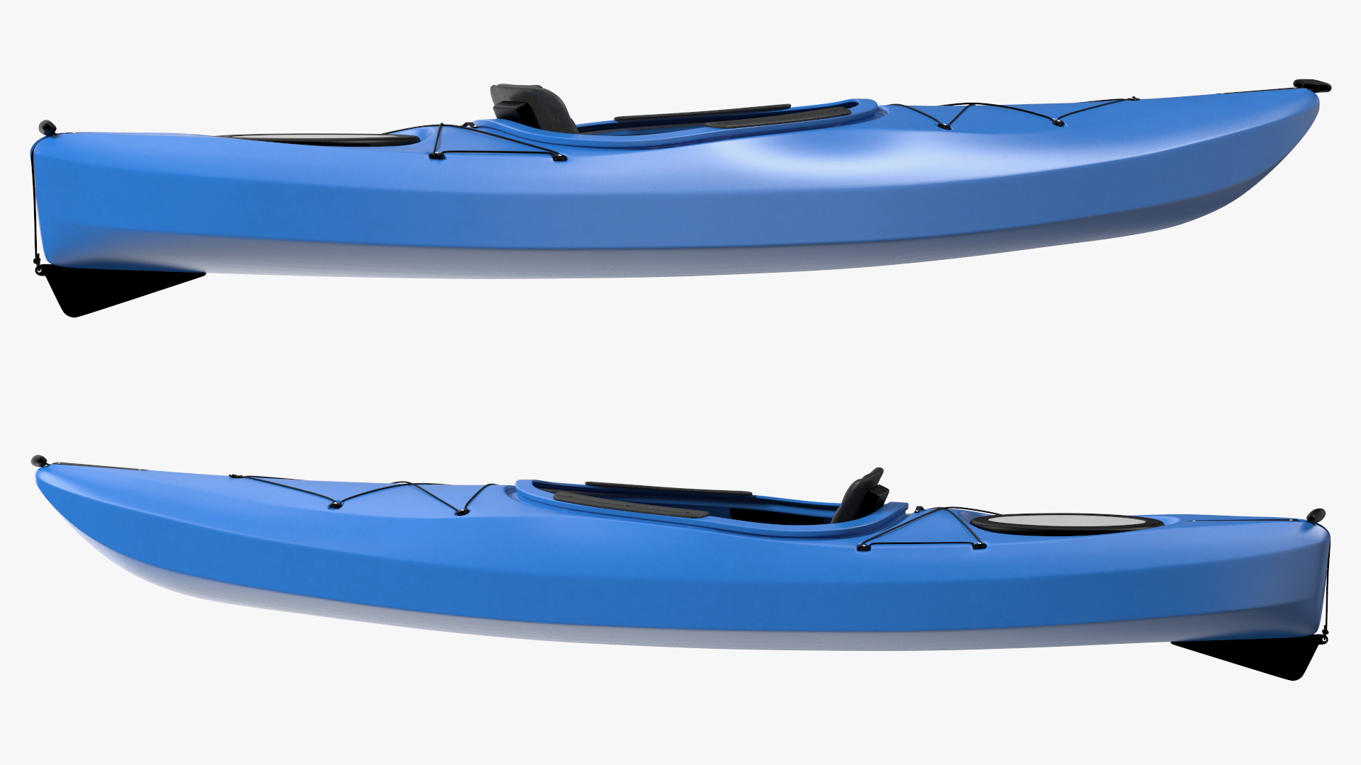 3D Recreational Kayak model