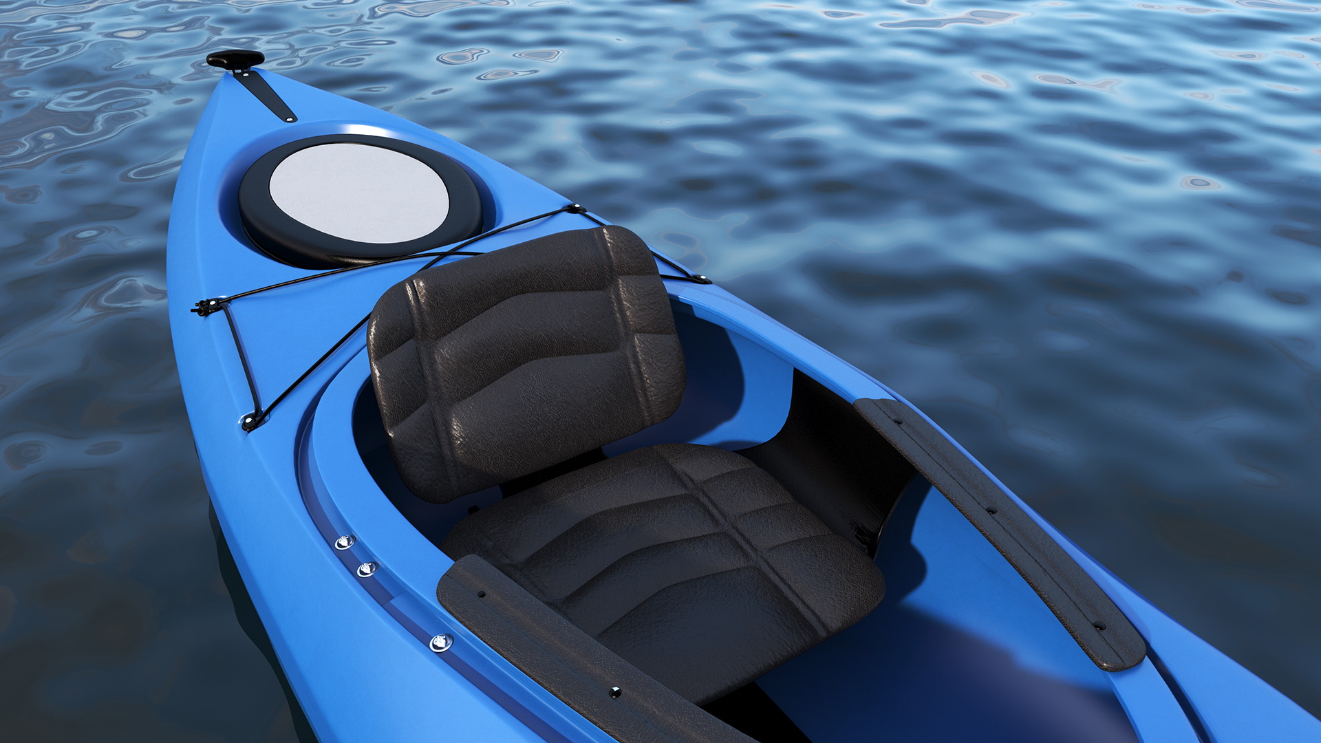 3D Recreational Kayak model