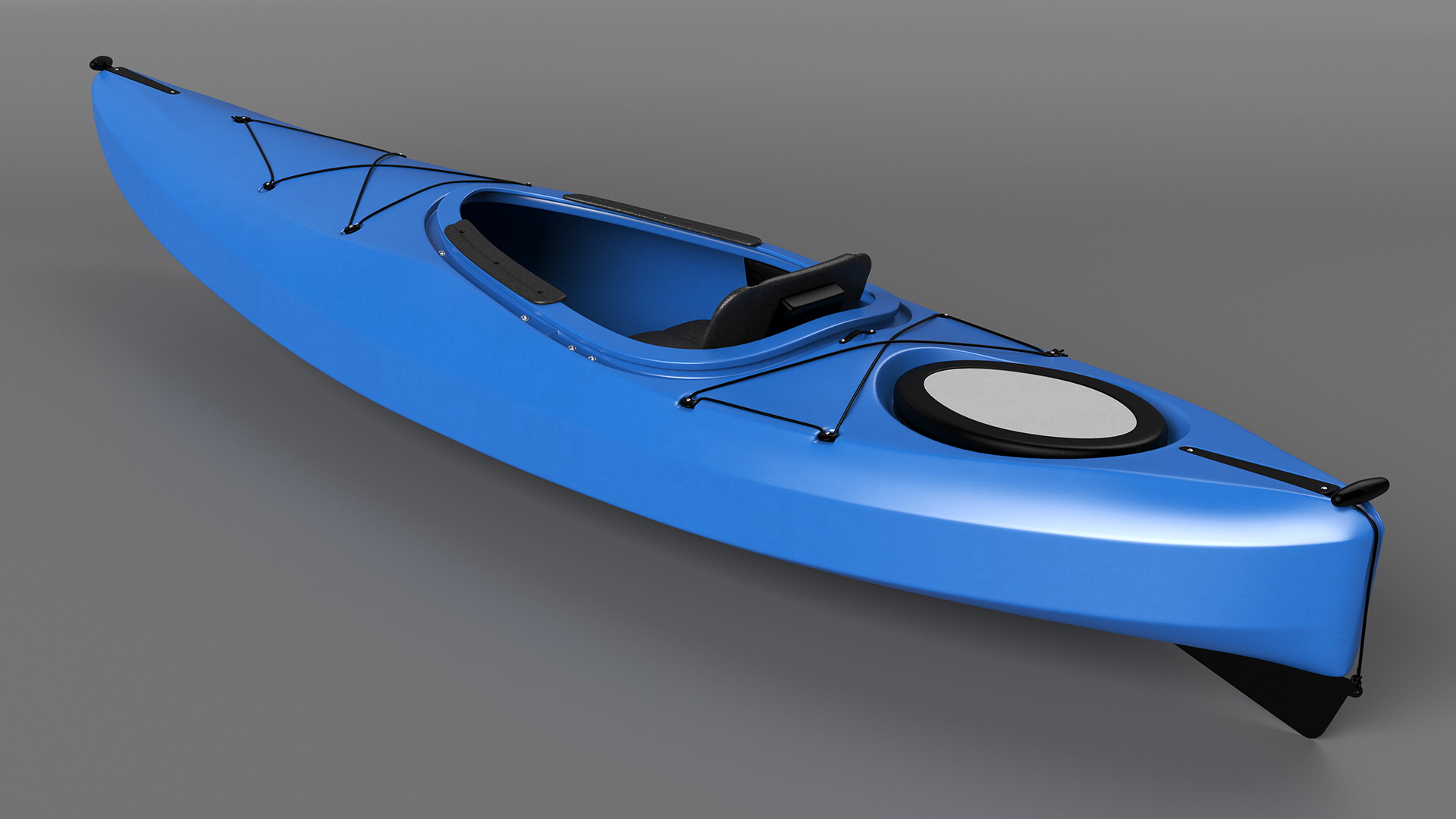 3D Recreational Kayak model