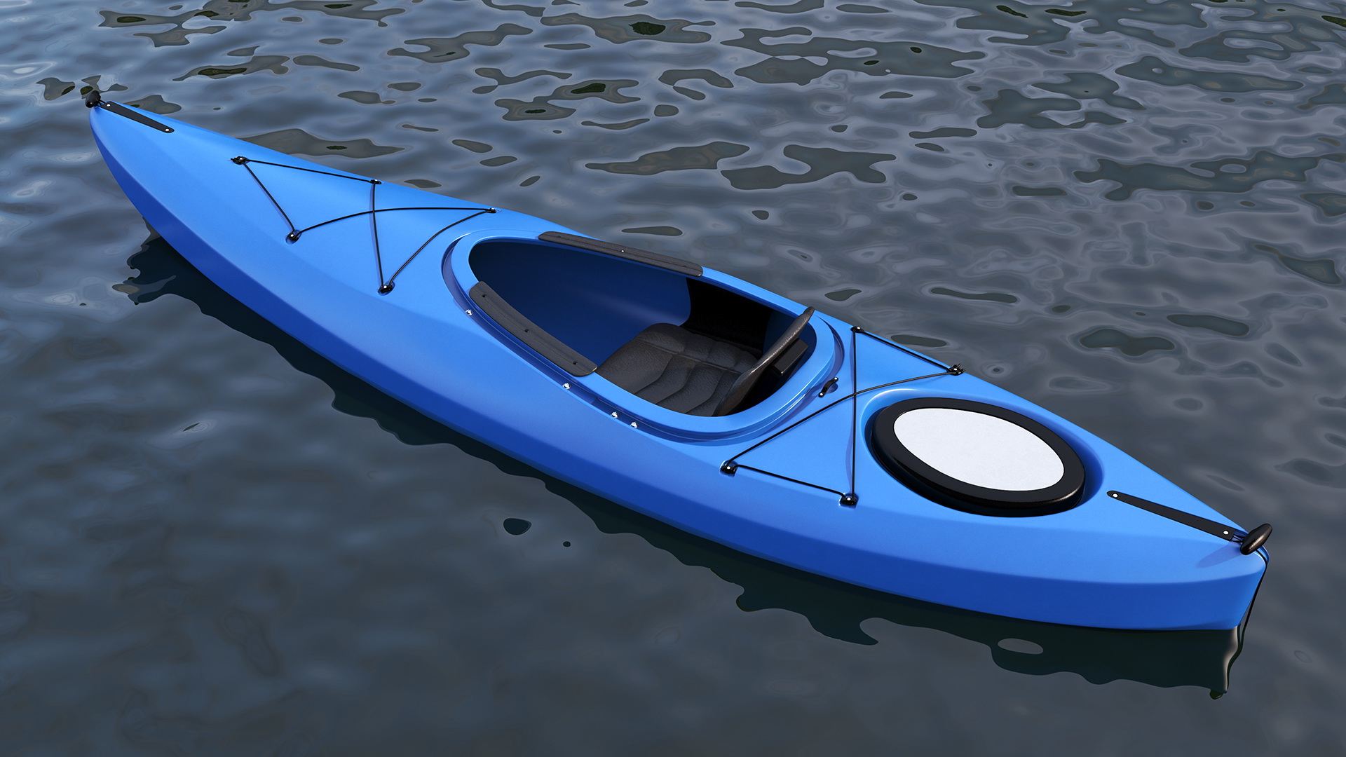 3D Recreational Kayak model