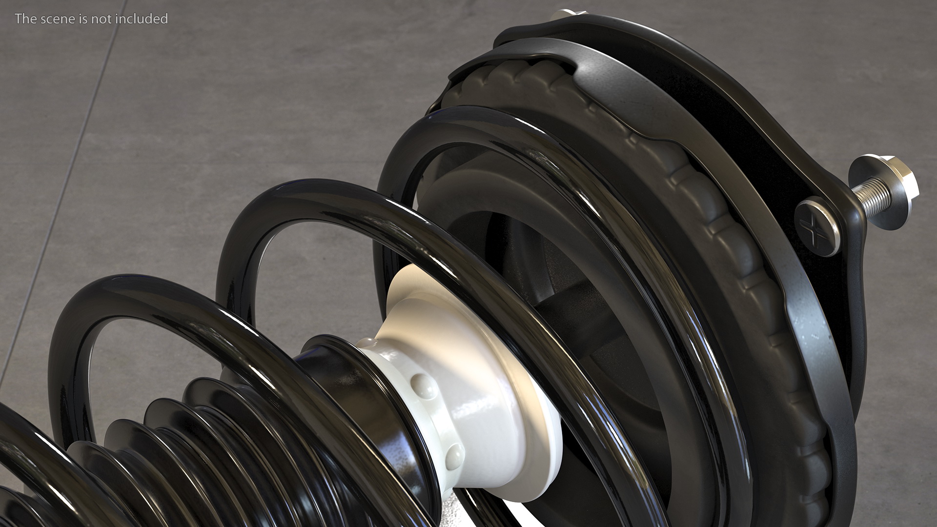 Front Shock Absorber Rod 3D model