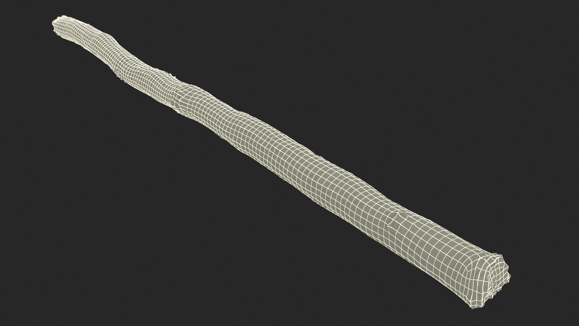 3D White Birch Poles Set