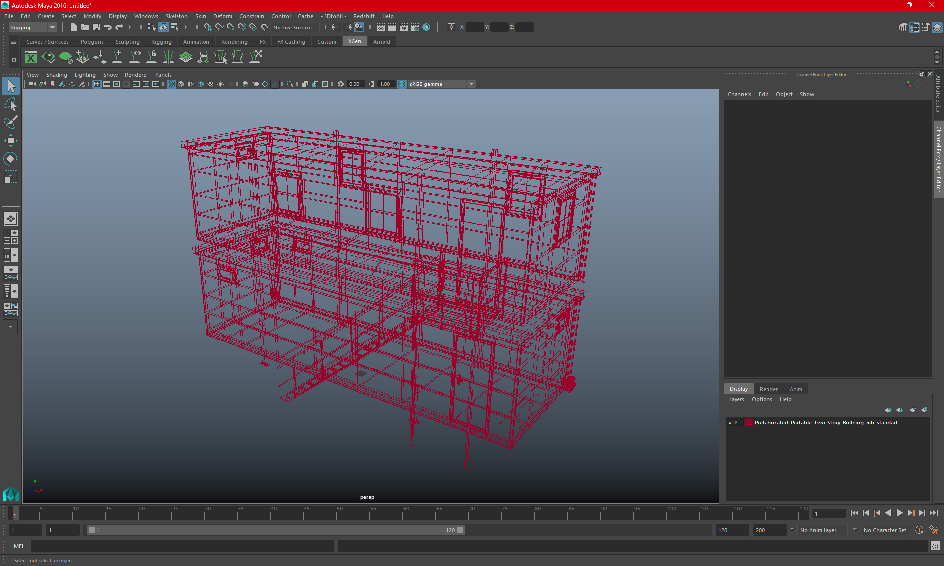 3D Prefabricated Portable Two Story Building