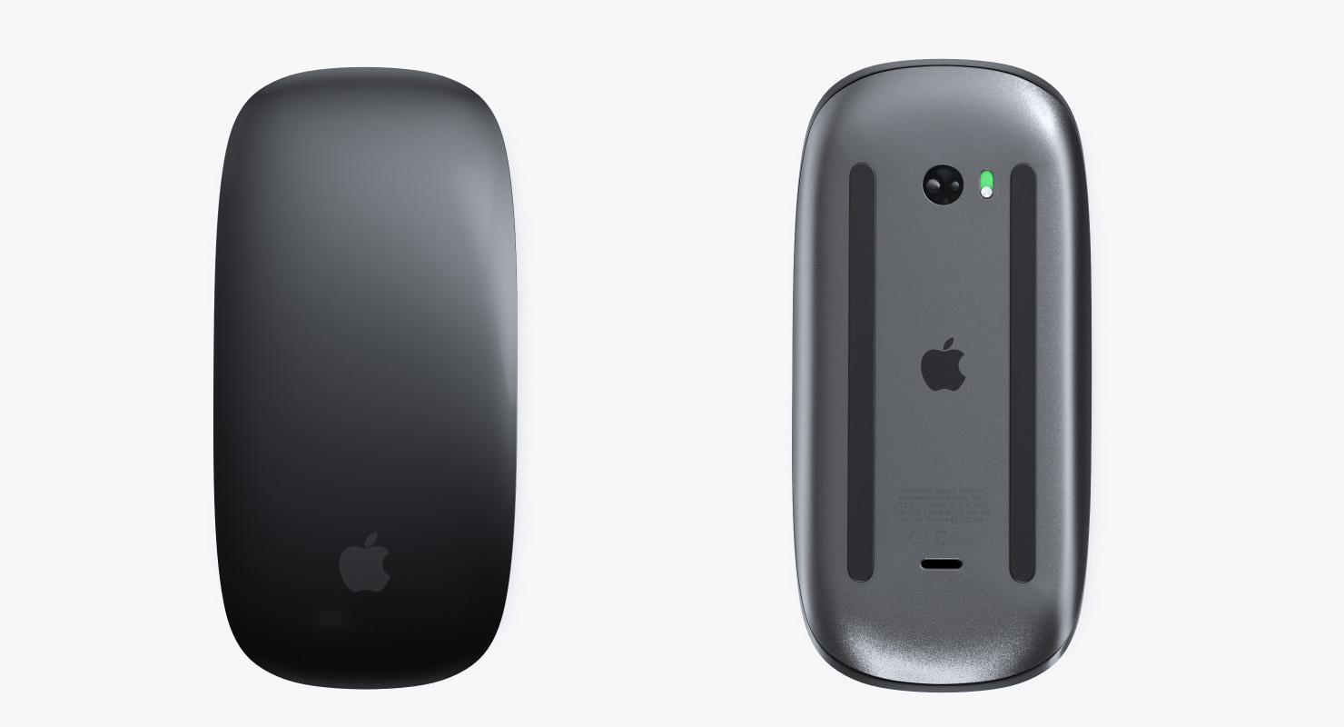 3D model Apple Magic Mouse 2 Black
