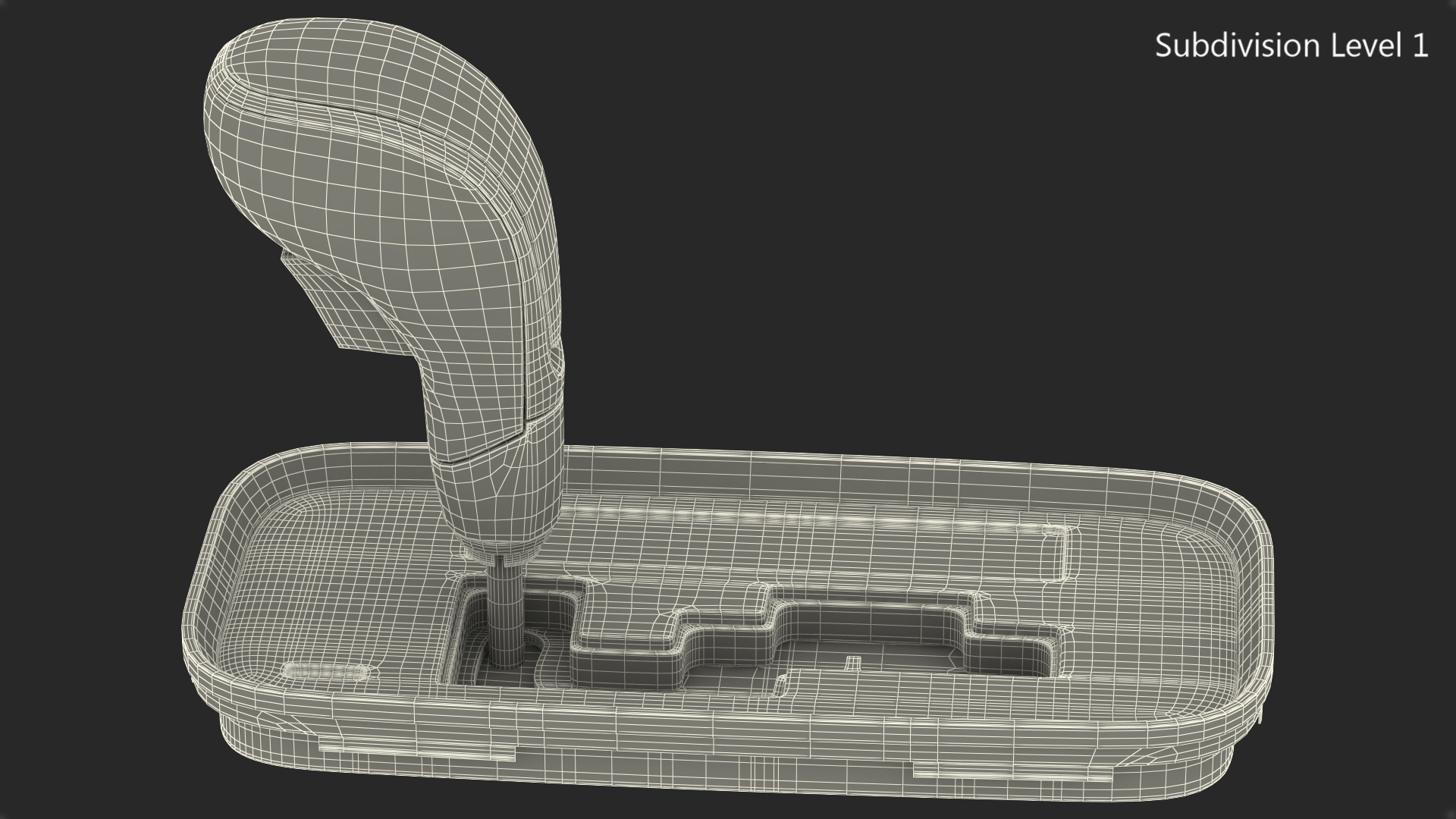 Auto Transmission Shift Lever 3D model