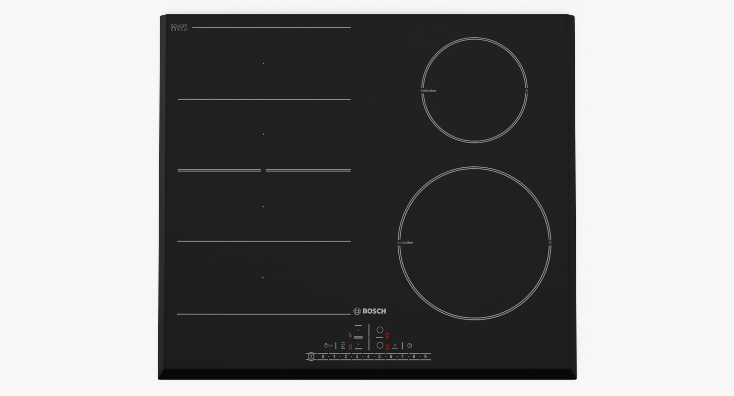 Bosch Induction Hob 3D model