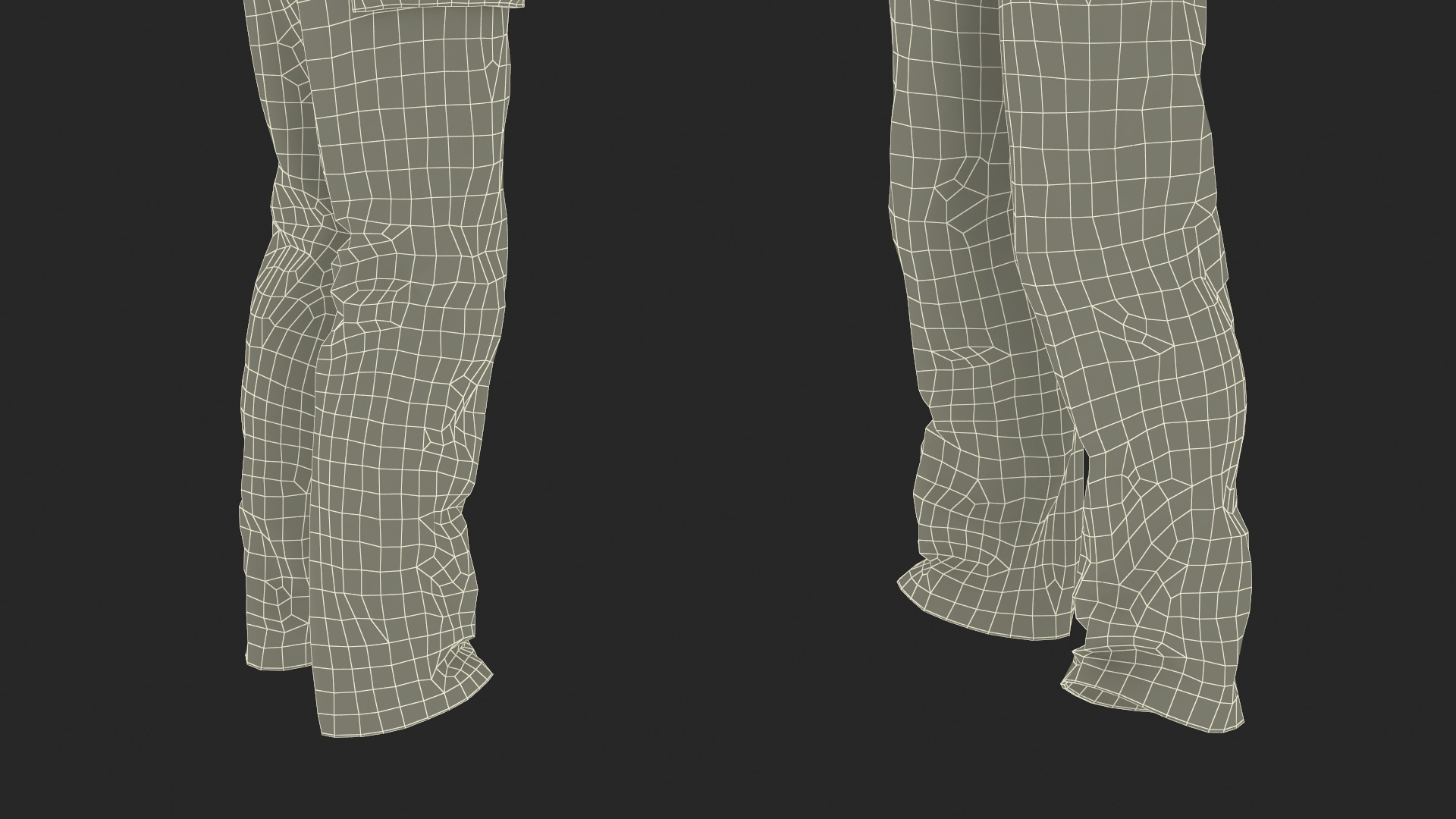 3D Baseball Umpire Uniform model