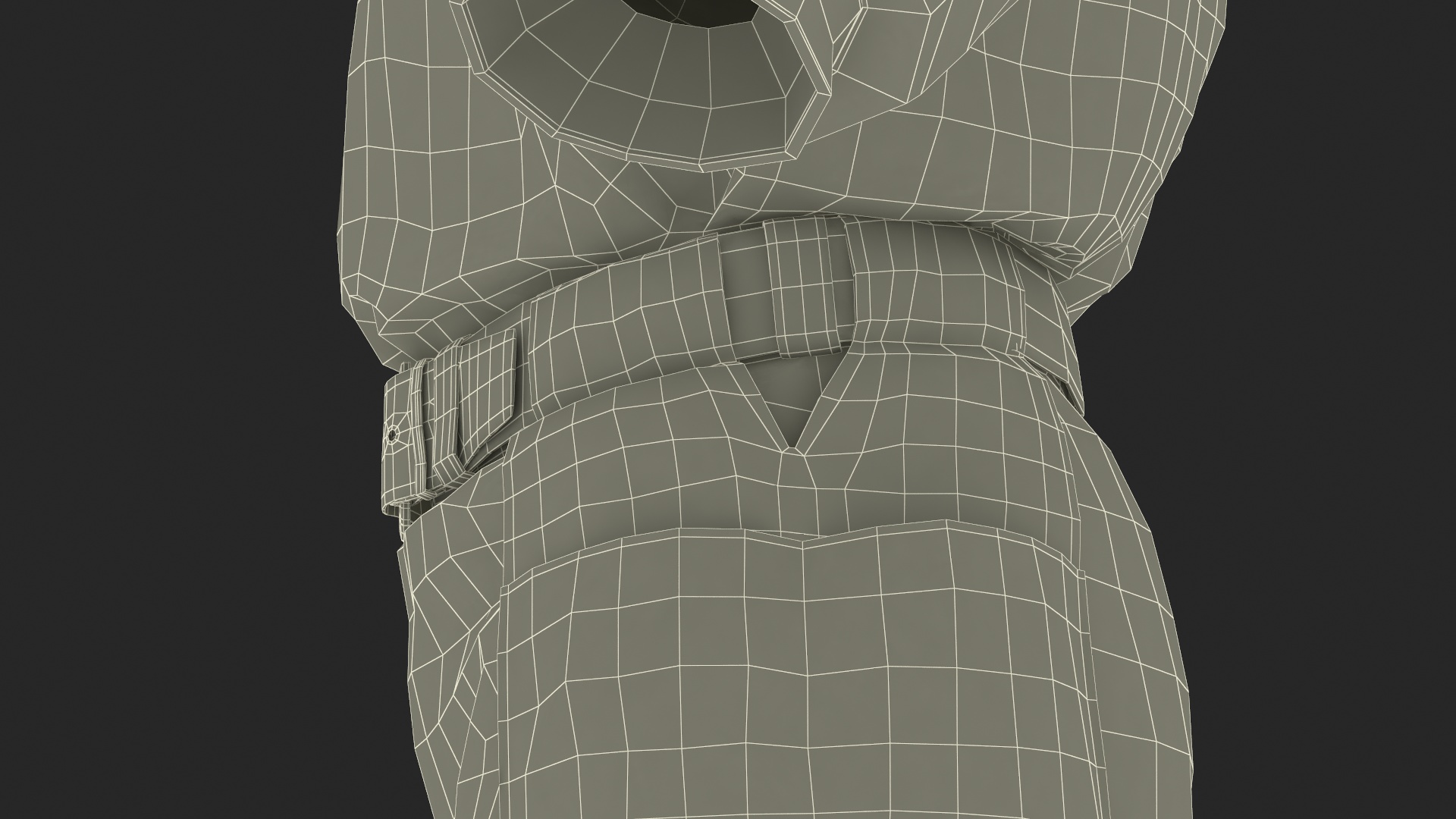 3D Baseball Umpire Uniform model