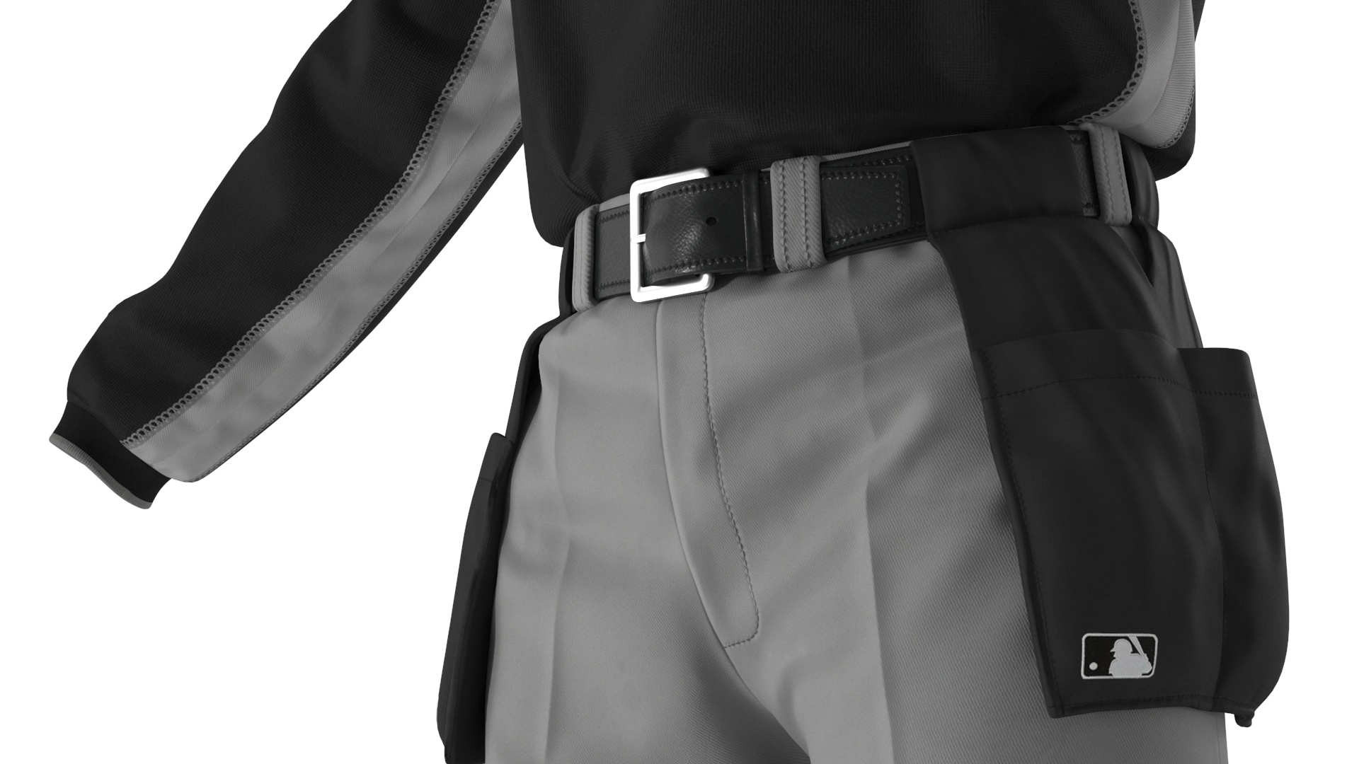 3D Baseball Umpire Uniform model