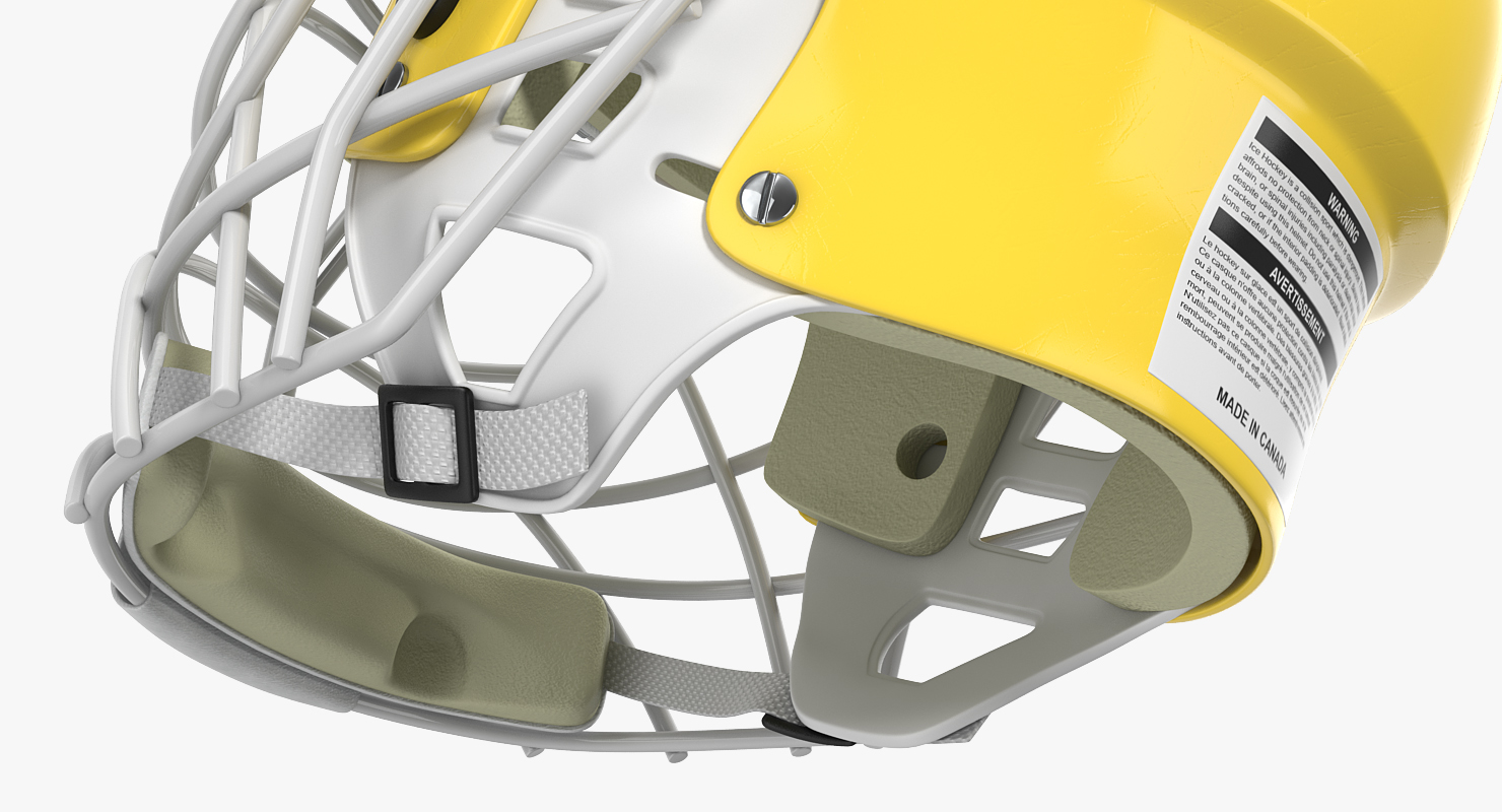 3D Ice Hockey Helmet Protective Mask model