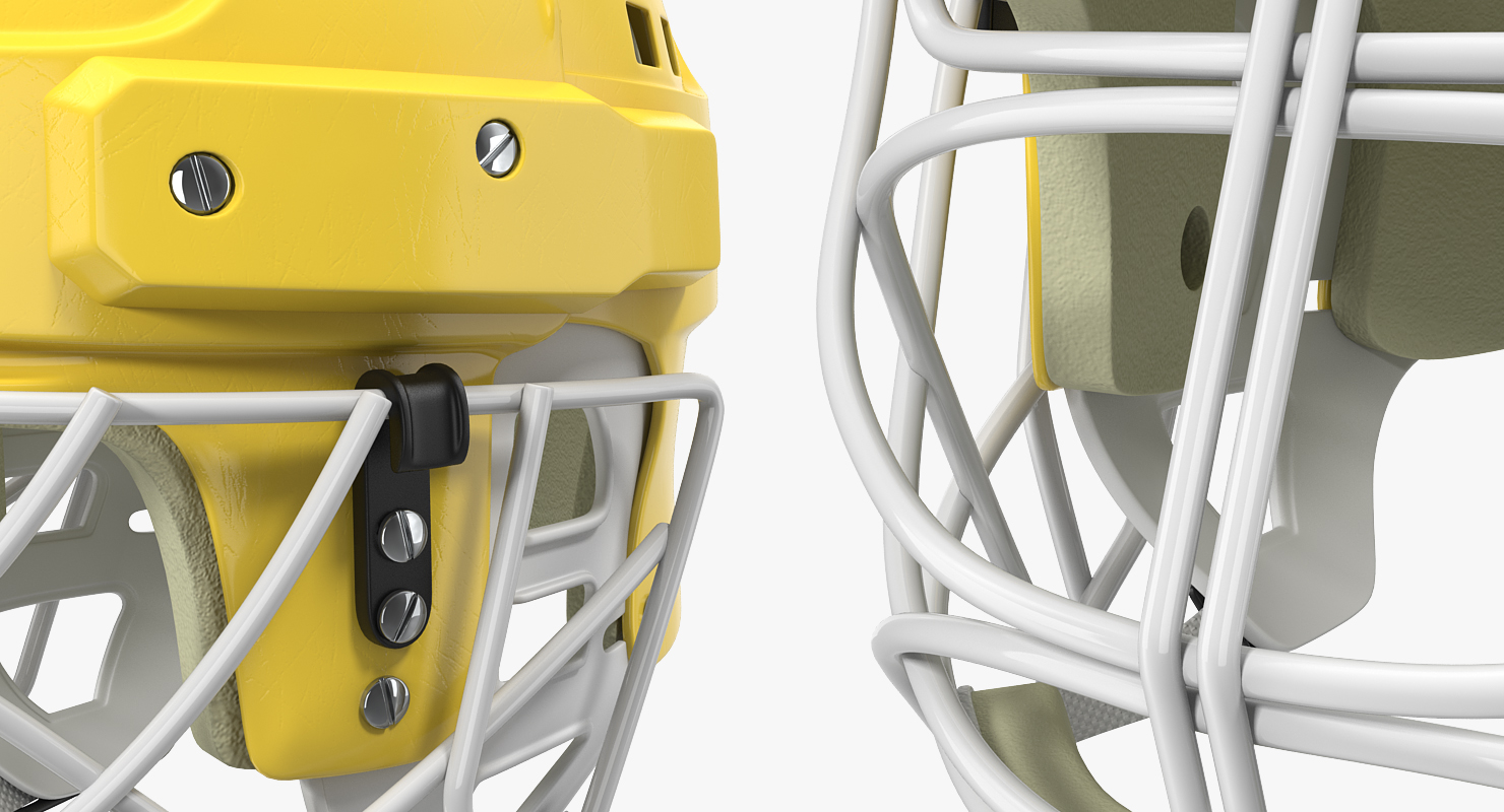 3D Ice Hockey Helmet Protective Mask model