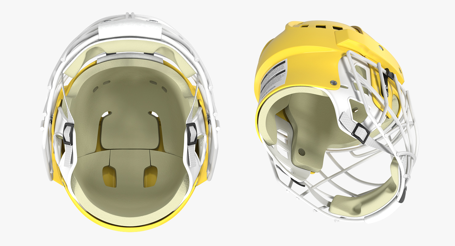 3D Ice Hockey Helmet Protective Mask model