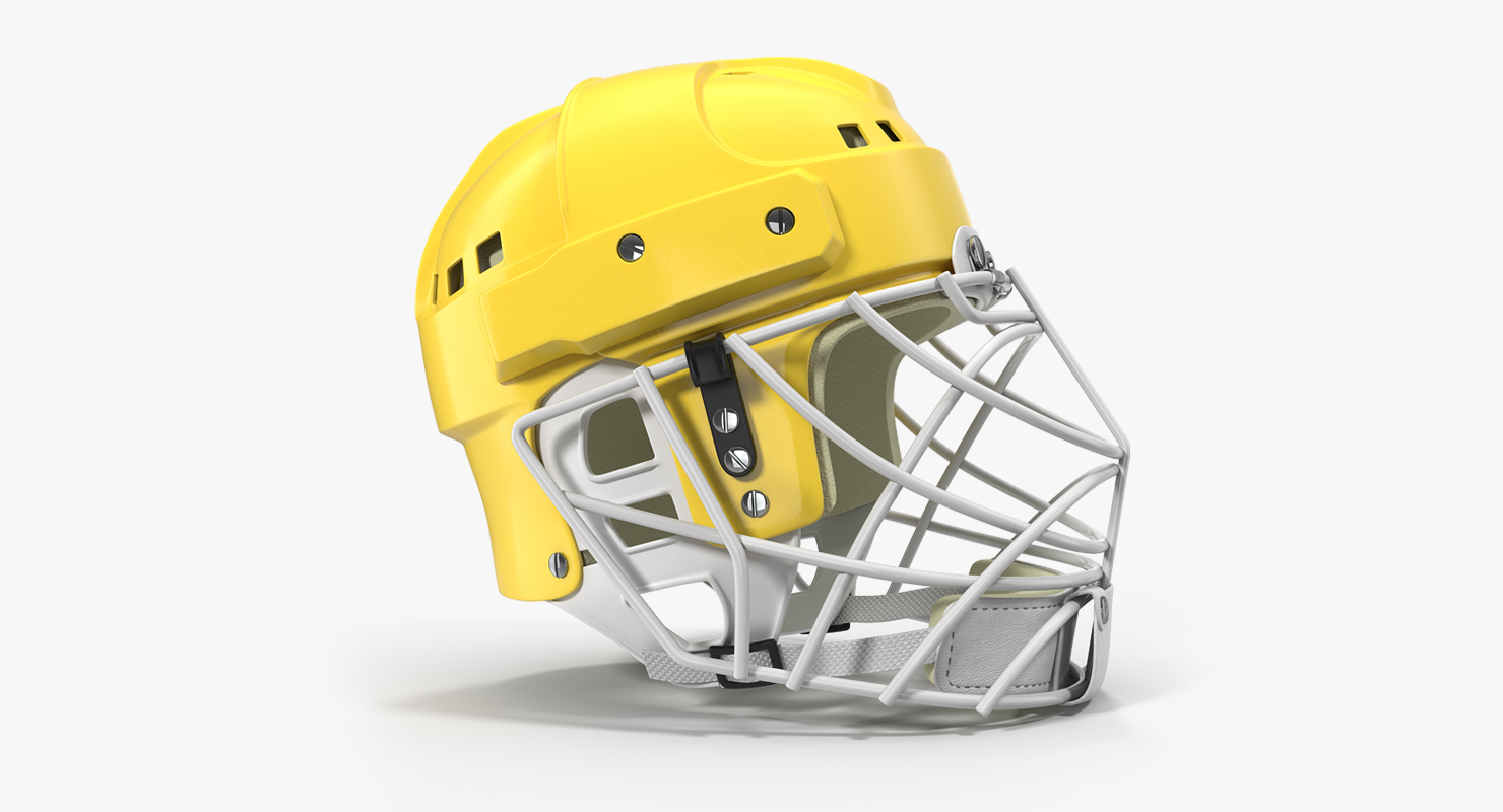 3D Ice Hockey Helmet Protective Mask model