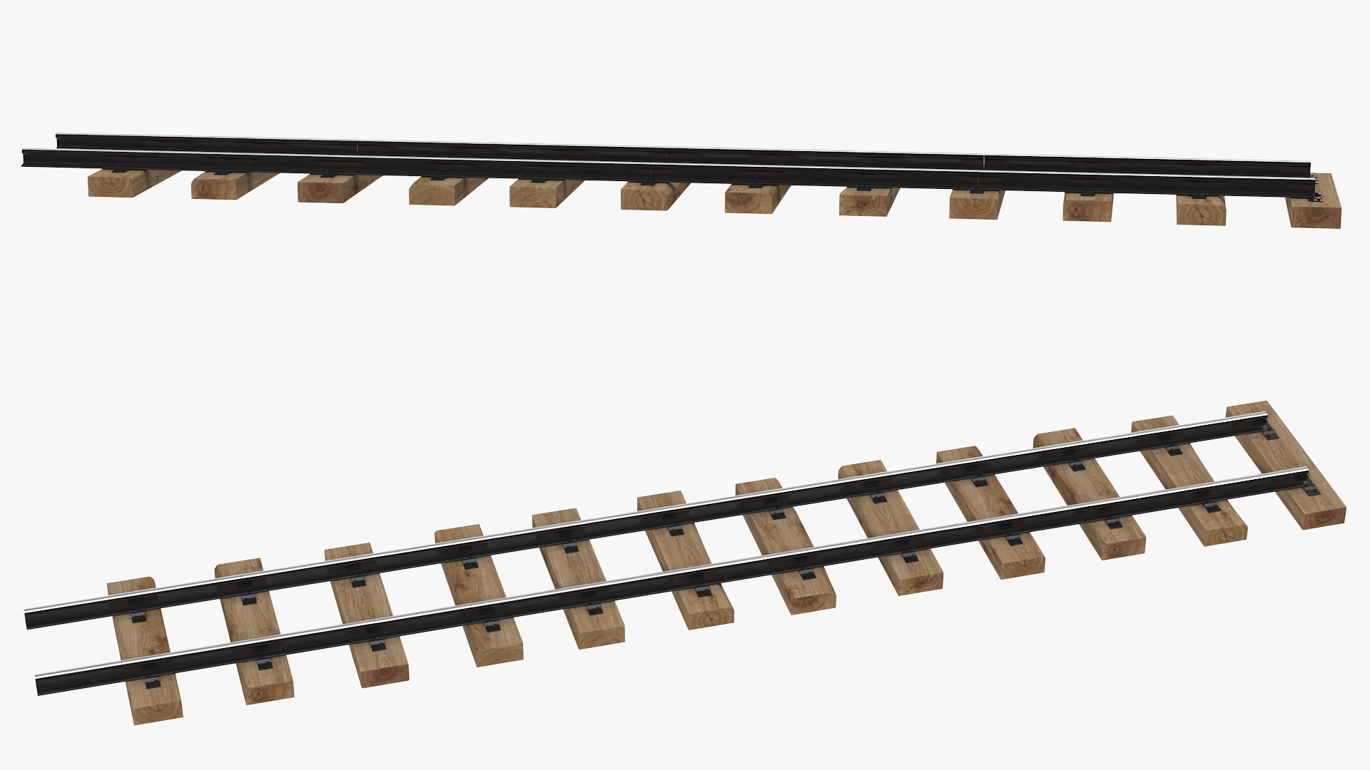 Mining Railway Section 3D
