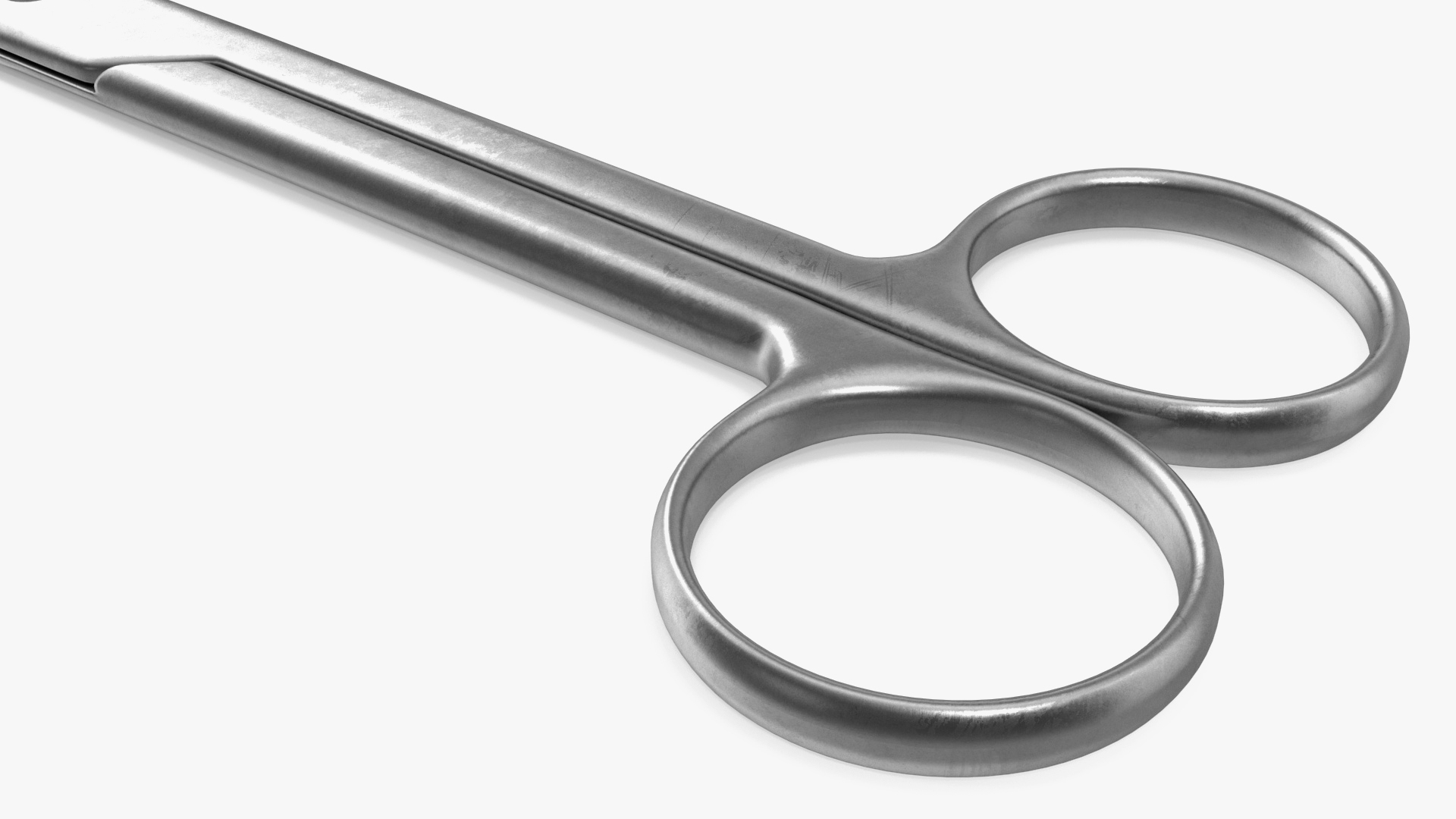 3D model Medical Bandage Scissors Steel