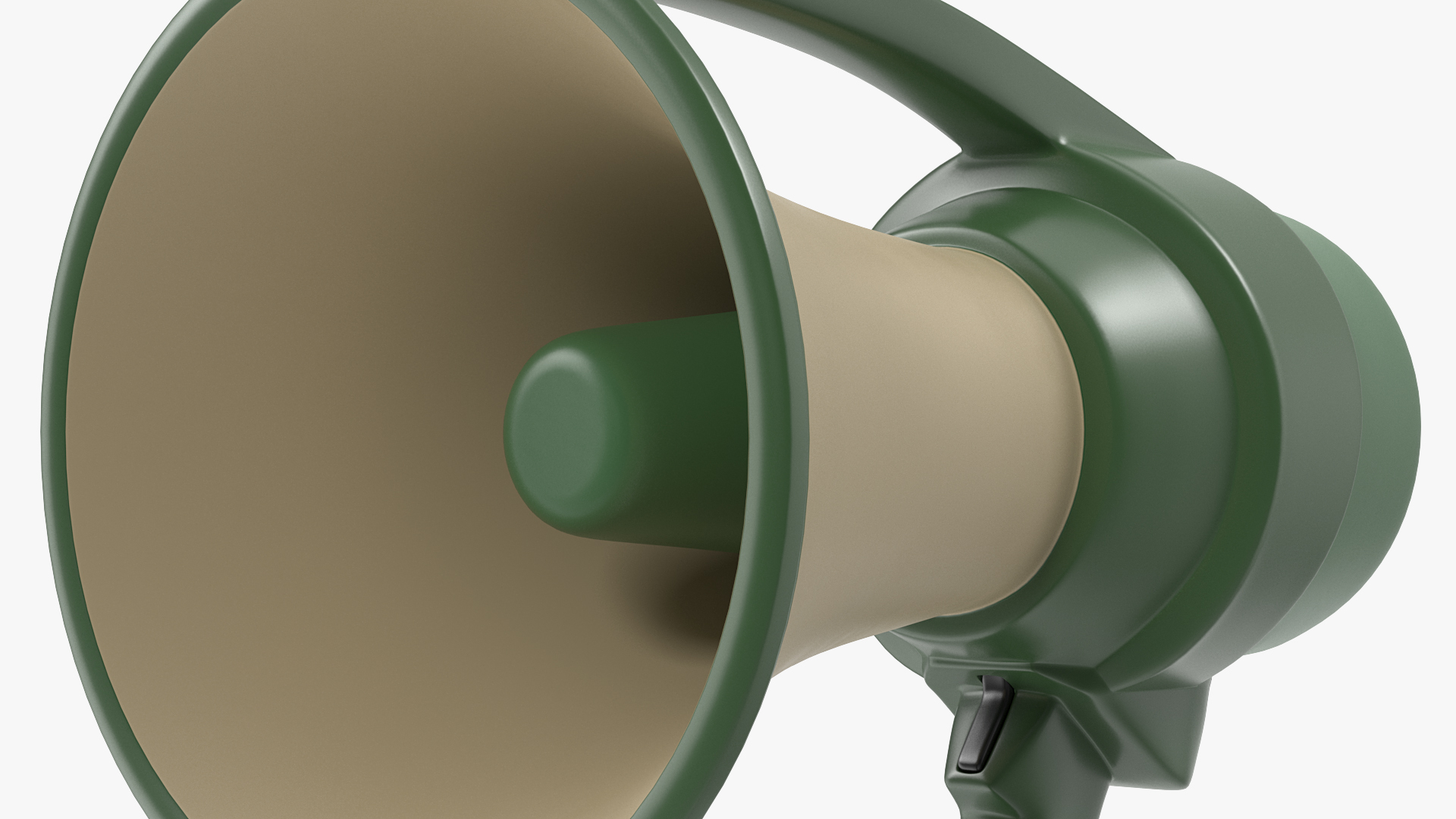 Blue Ocean Rugged Megaphone 3D
