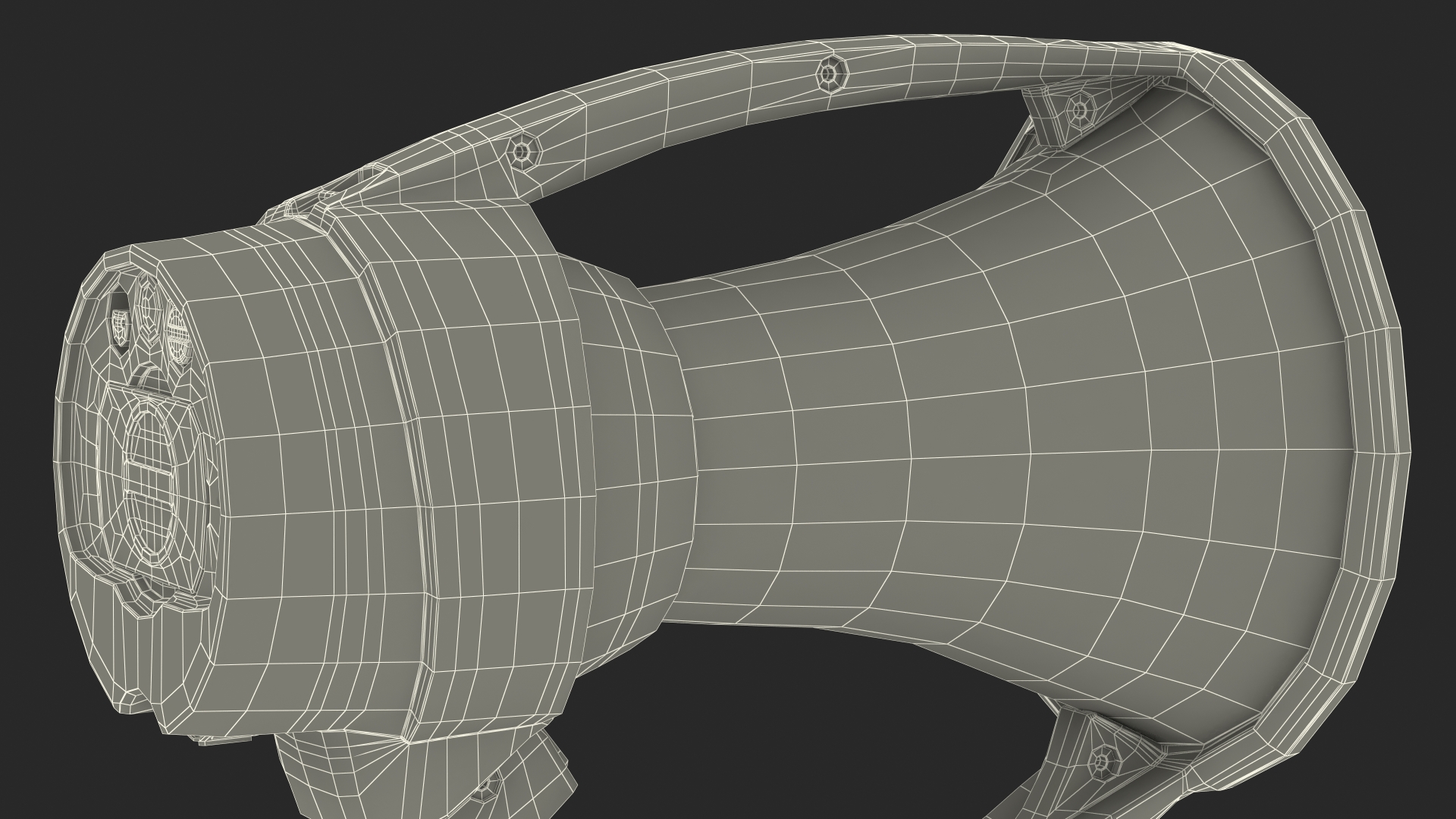 Blue Ocean Rugged Megaphone 3D