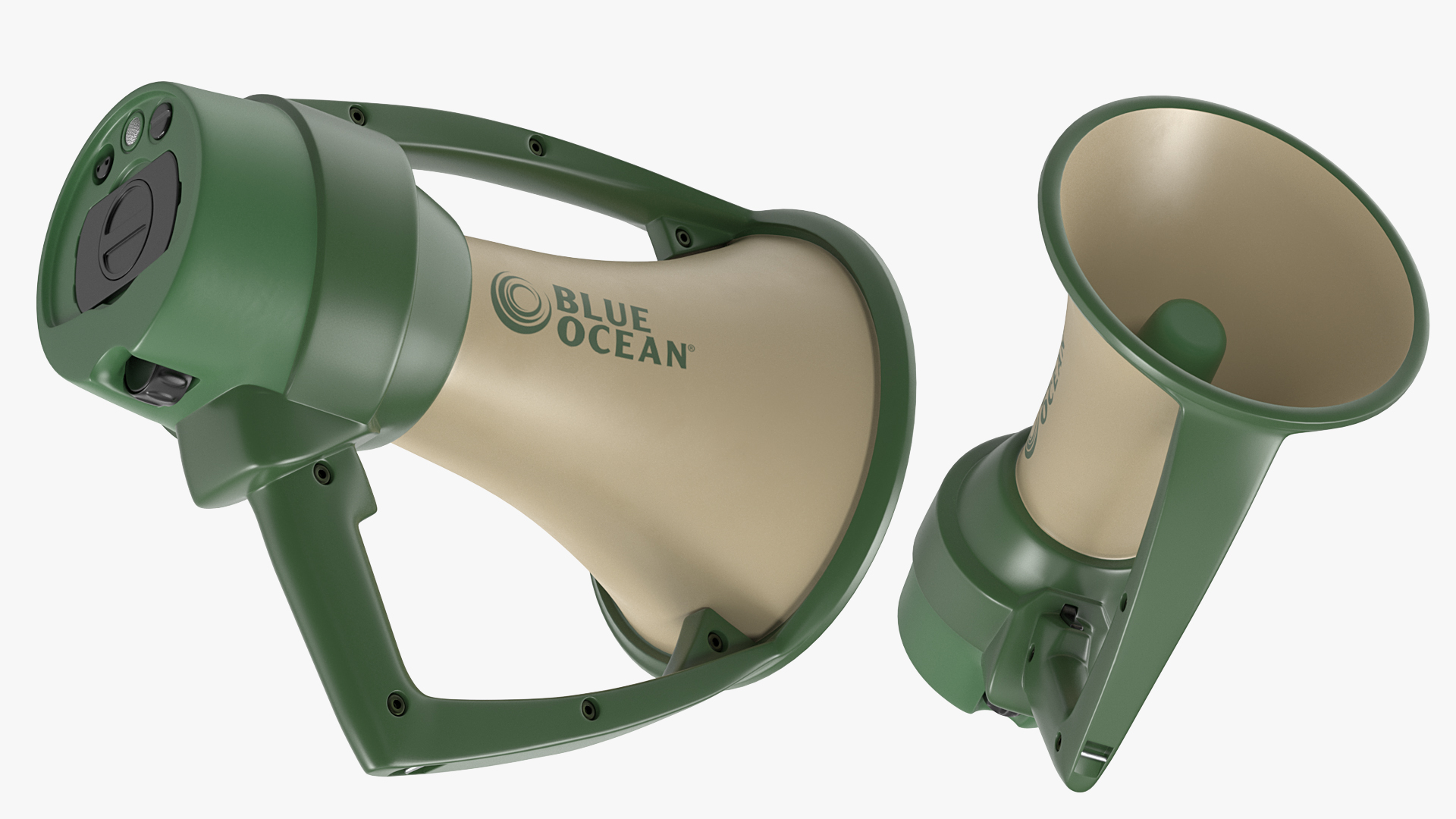 Blue Ocean Rugged Megaphone 3D