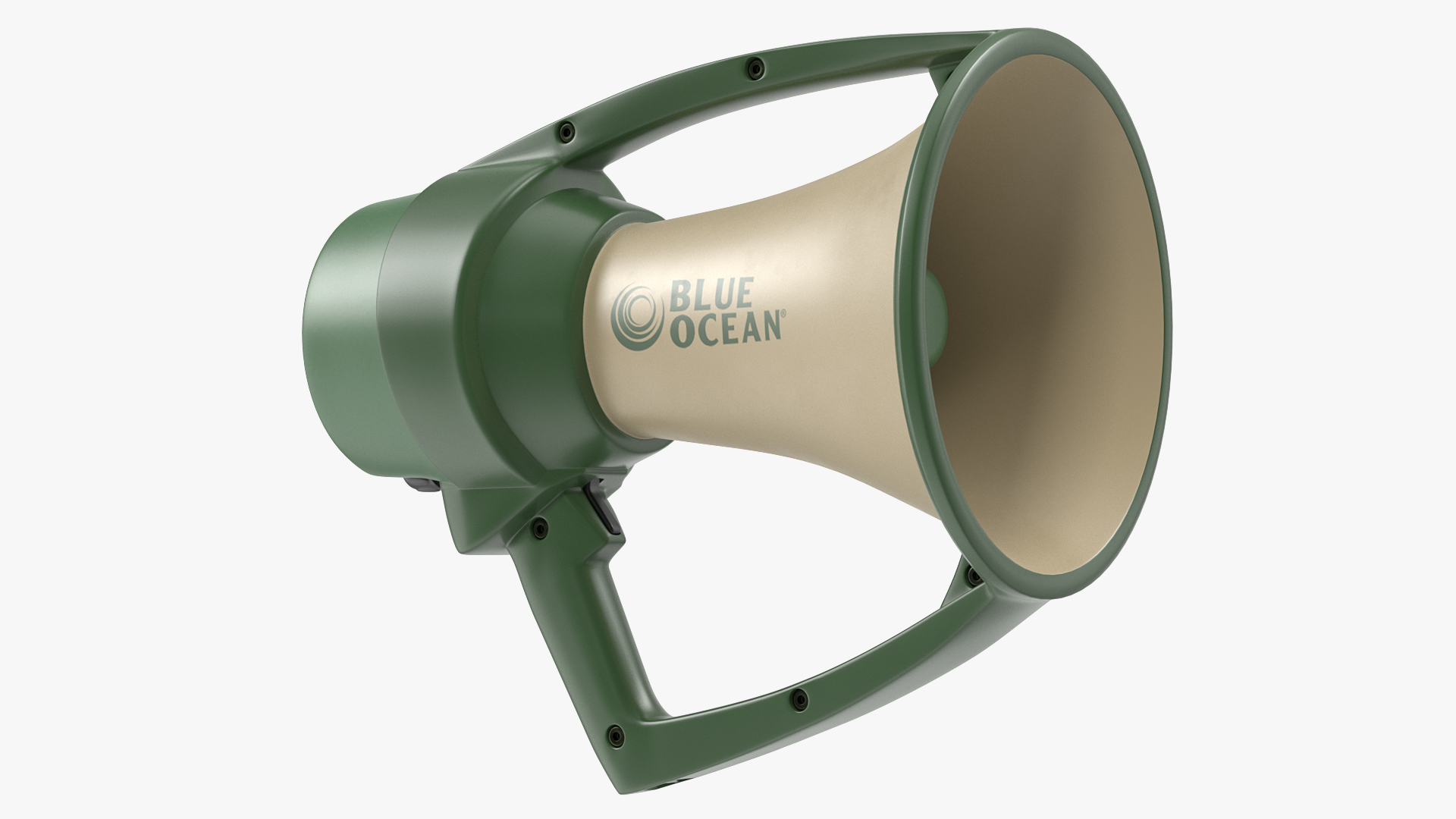Blue Ocean Rugged Megaphone 3D