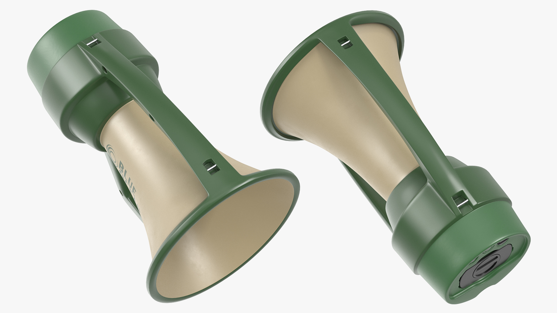 Blue Ocean Rugged Megaphone 3D