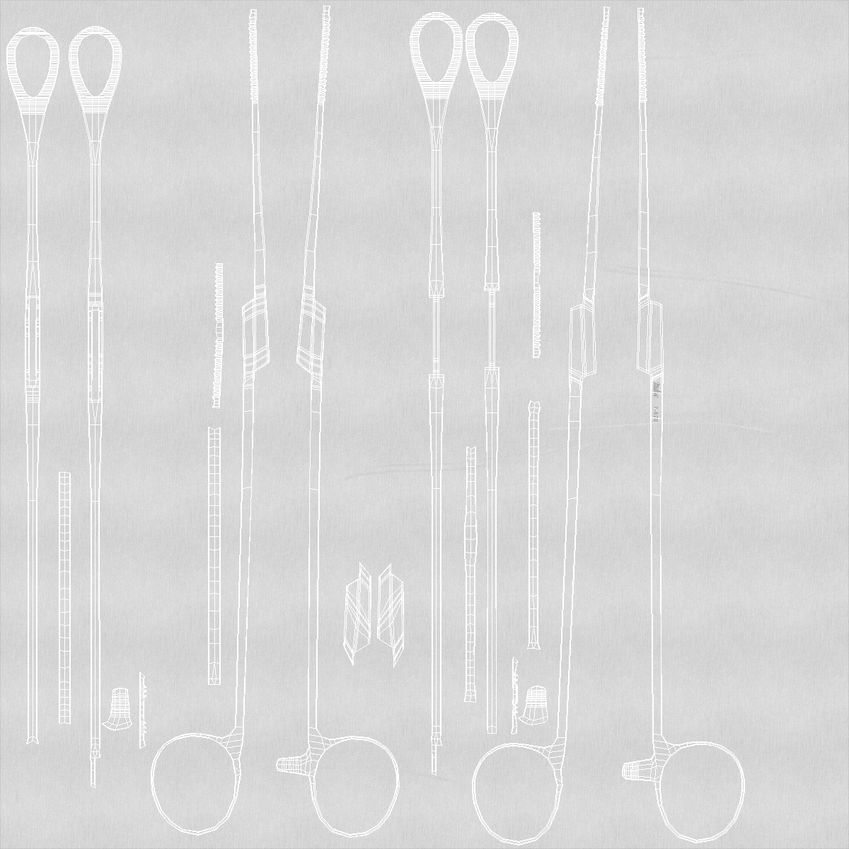 Sponge Forceps 3D model