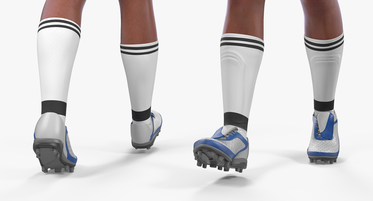 Soccer or Football Player Real Madrid Rigged 3D model