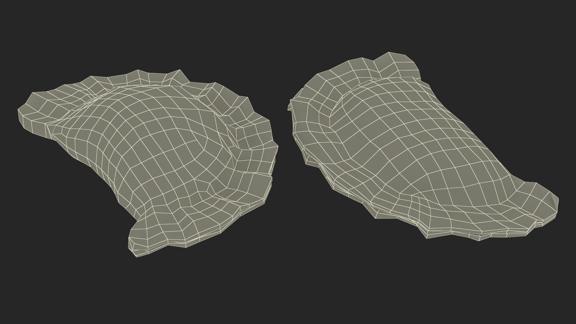 3D Vareniki Dumpling Raw